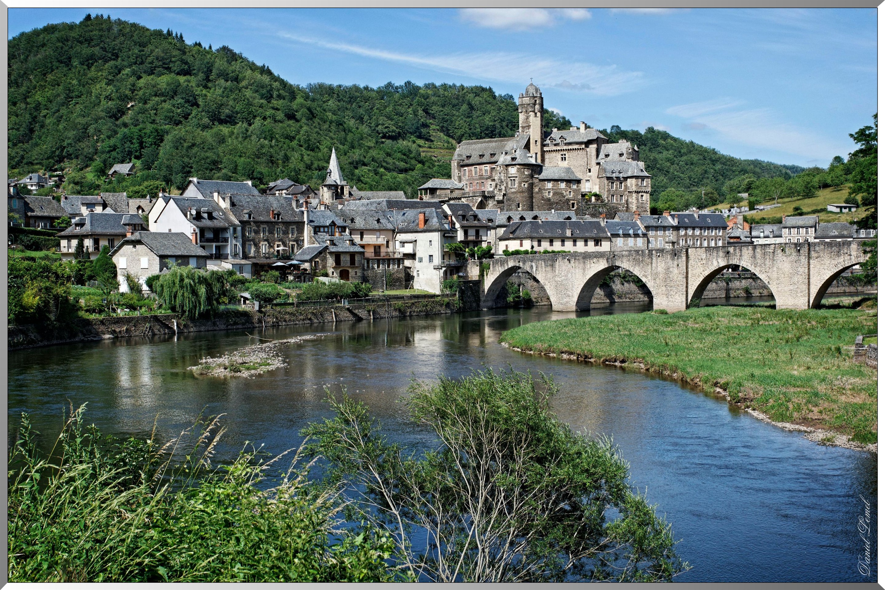Pont et château d'Estaing