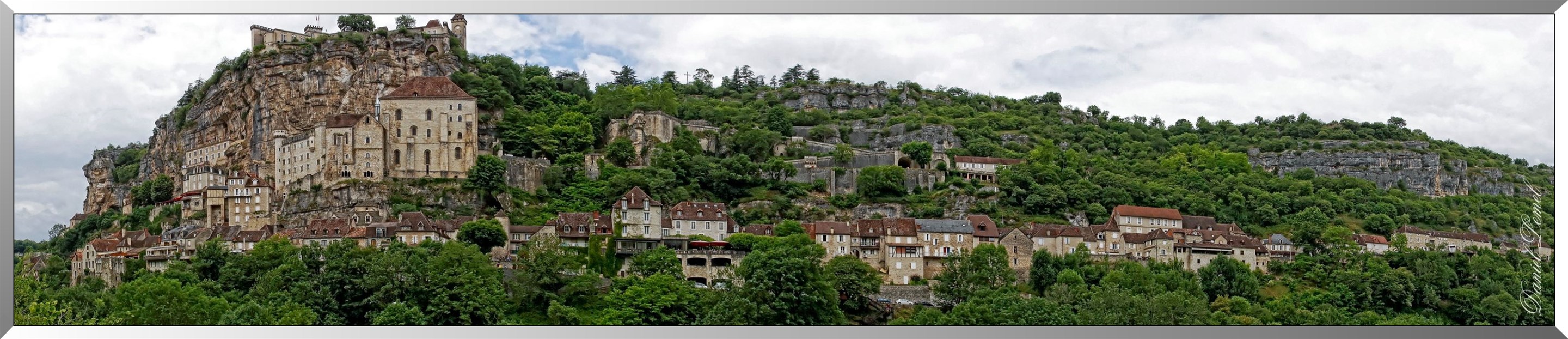 Panoramique - La cité de Rocamadour