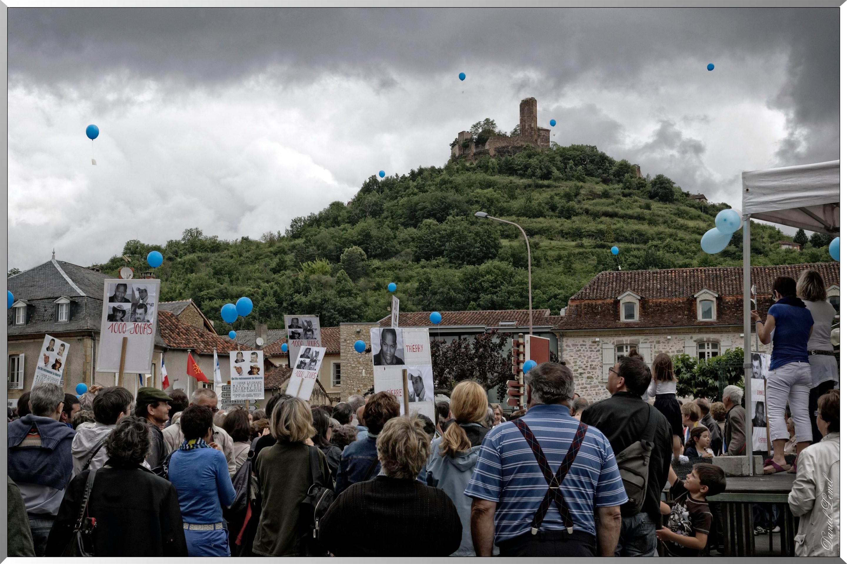 Manifestation des journalistes prisonniers