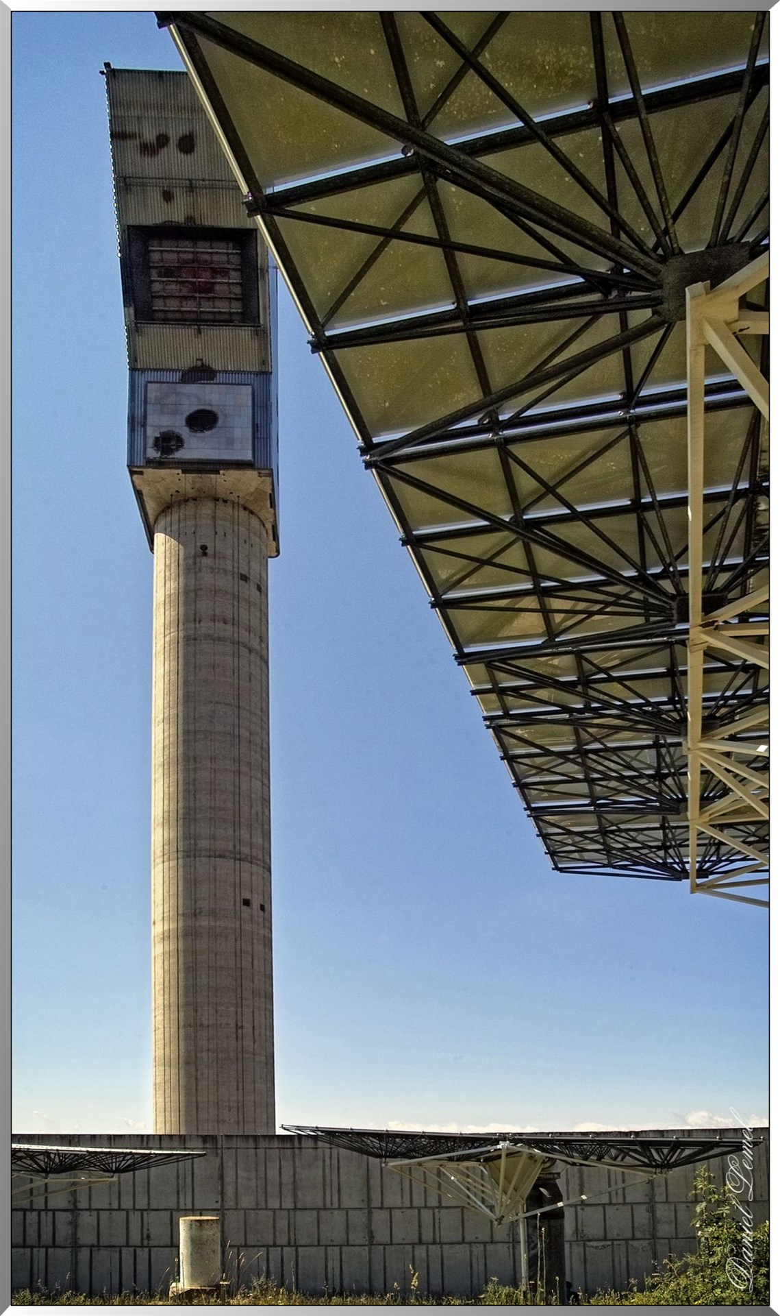 Miroirs de la Centrale Thémis de Targasonne