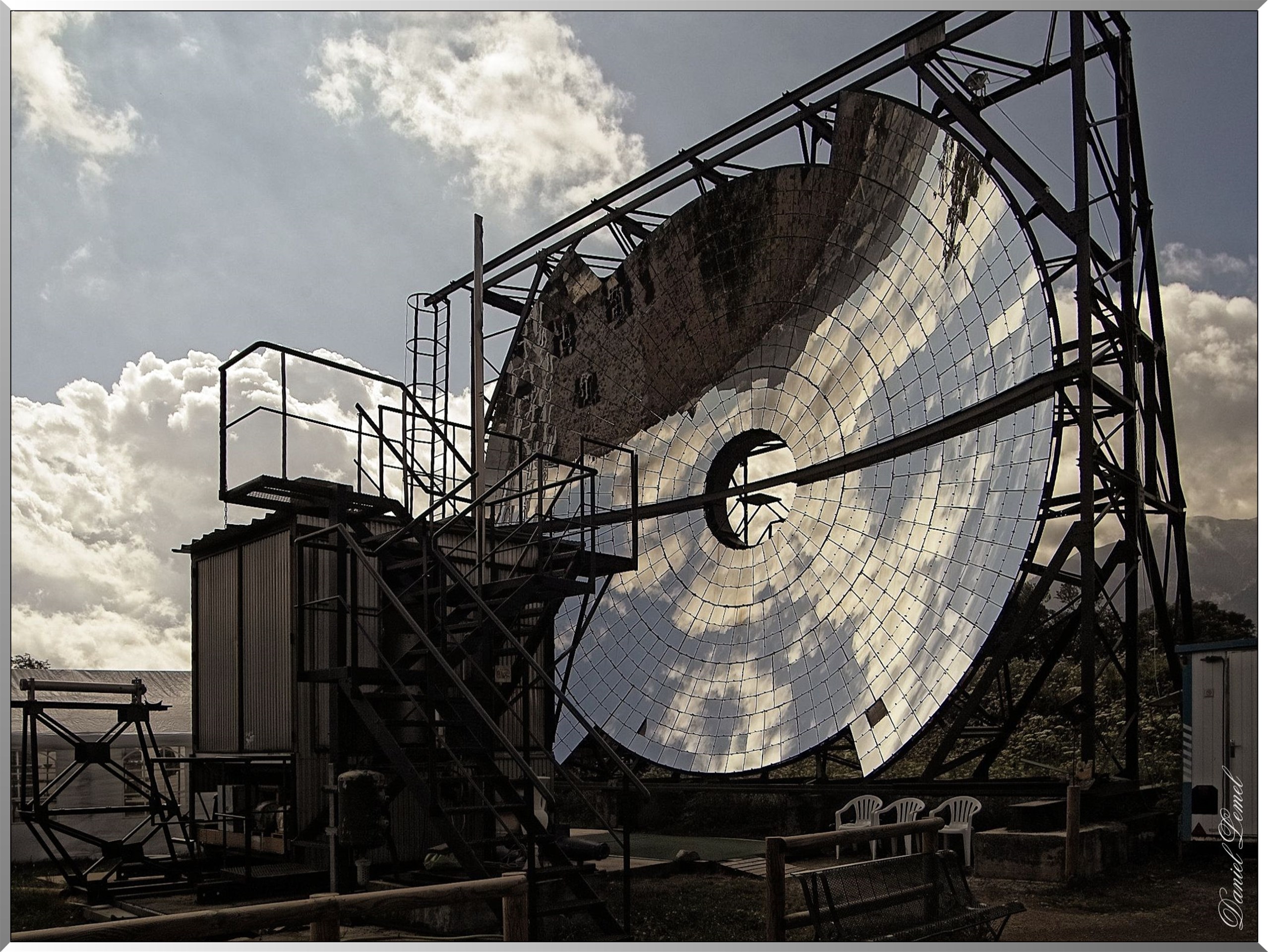 Four solaire de Mont-Louis - Le miroir