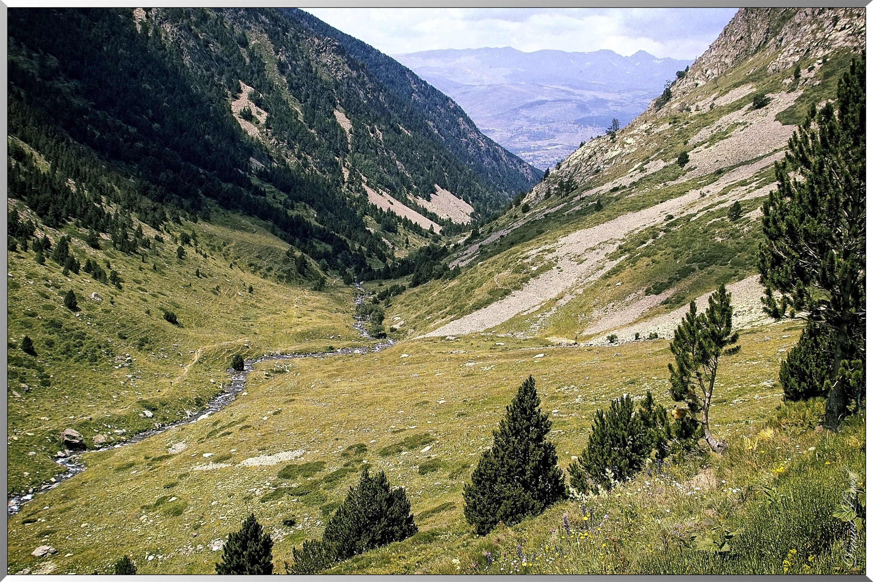 Réserve Naturelle de vallée d’Eyne - Vue sur la Cerdagne