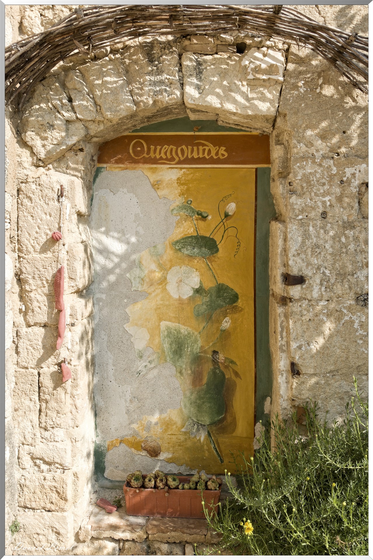 Le Jardin Médiéval - Fresque