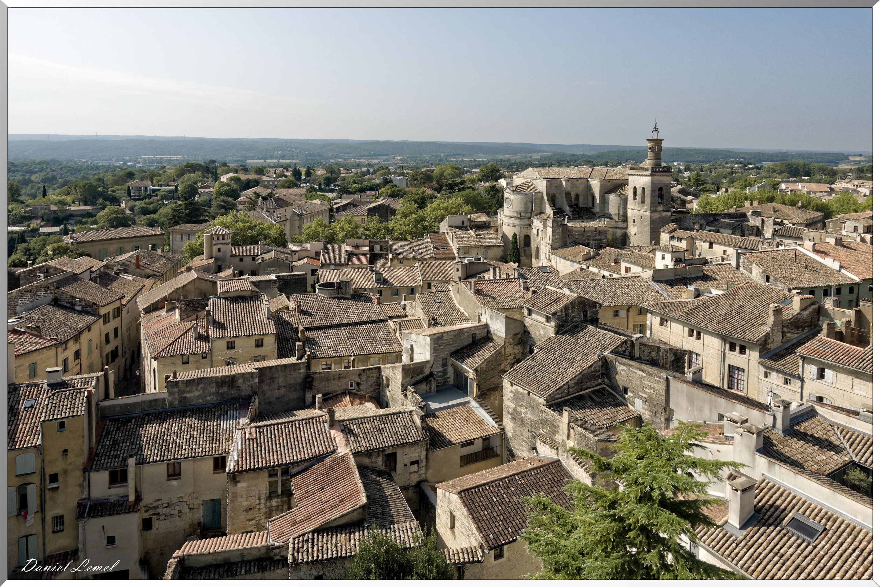Vue sur la ville de la Tour du Roi