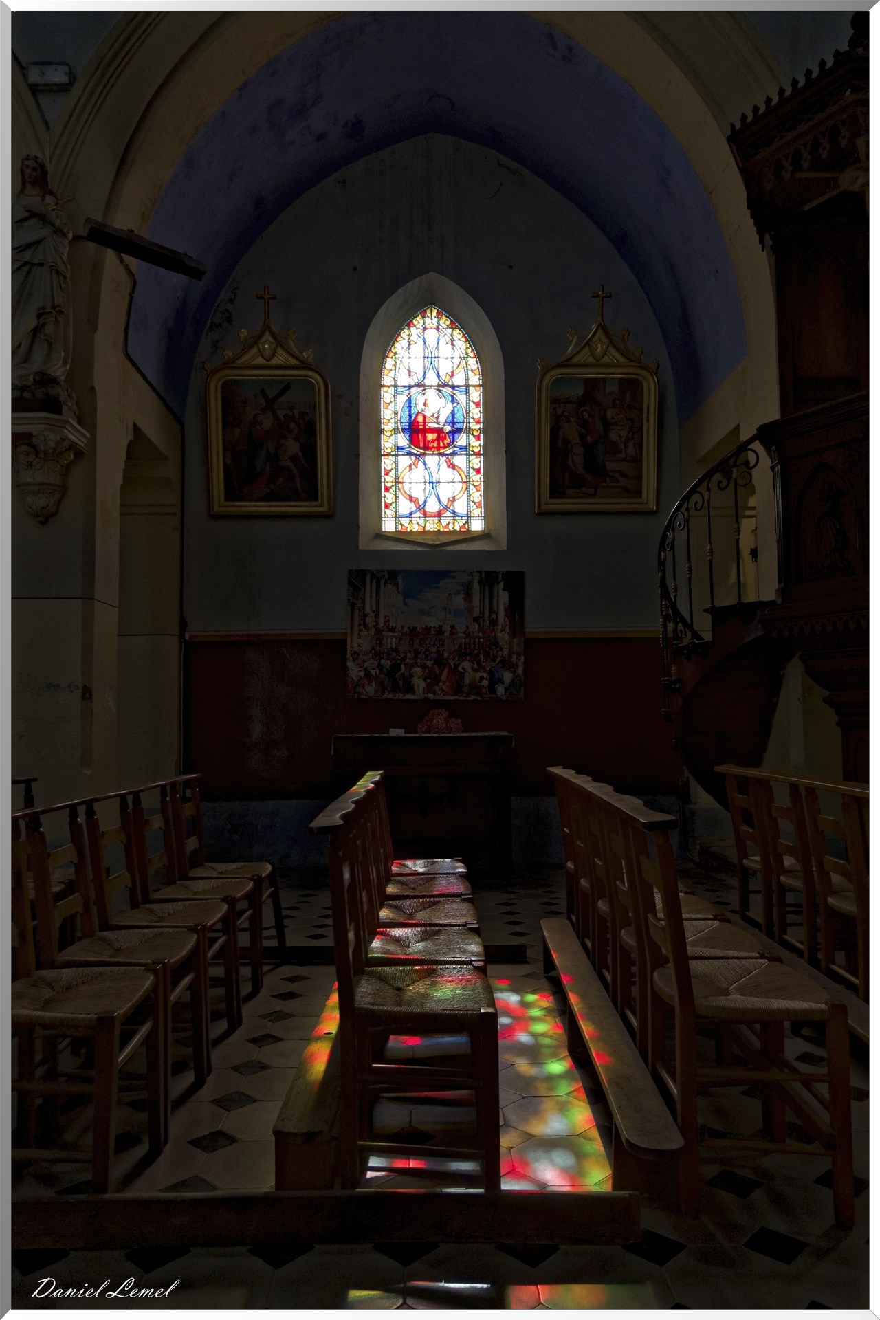 L'église Saint-Christophe - Reflets