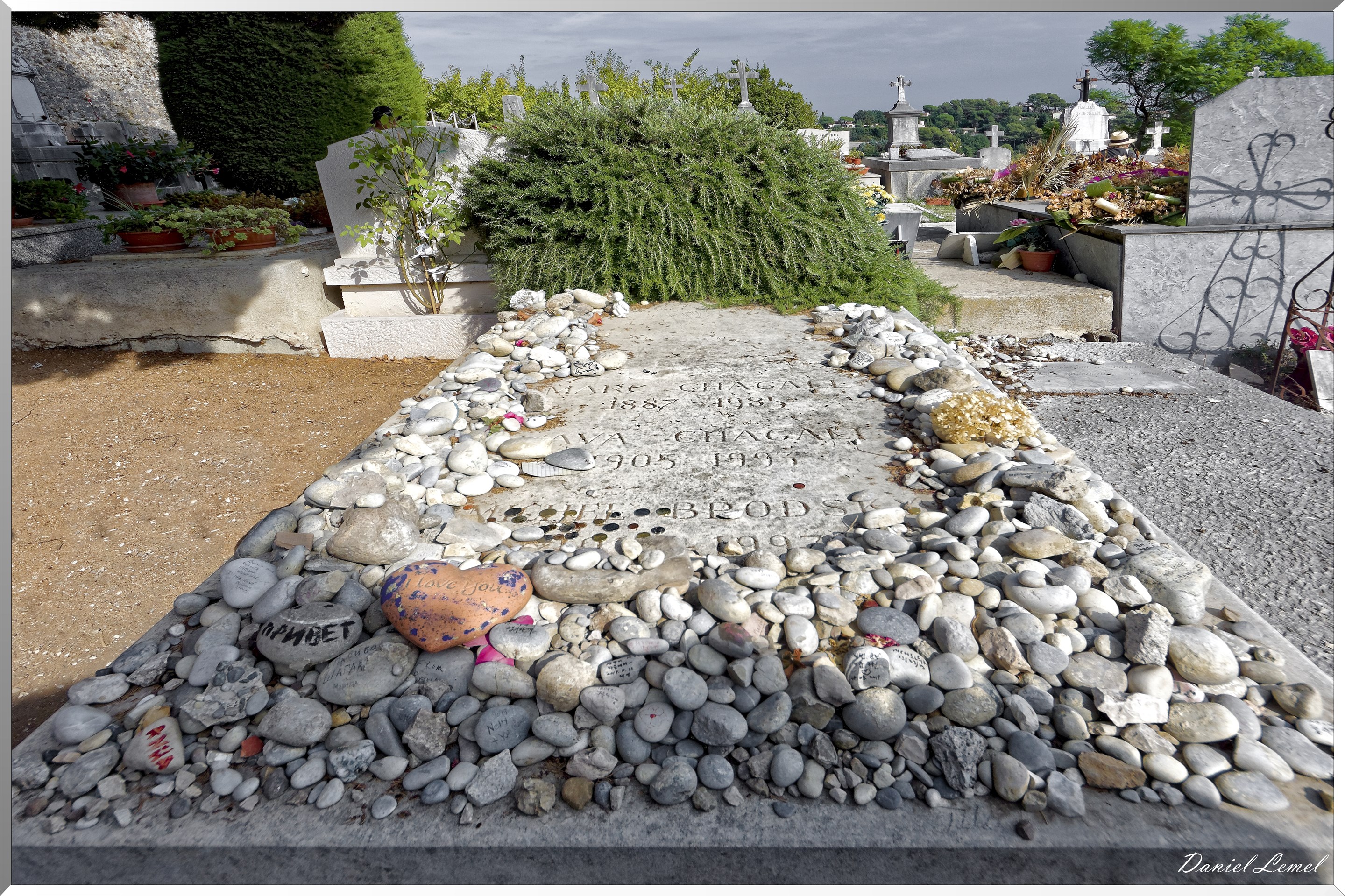 Tombe de Marc Chagall