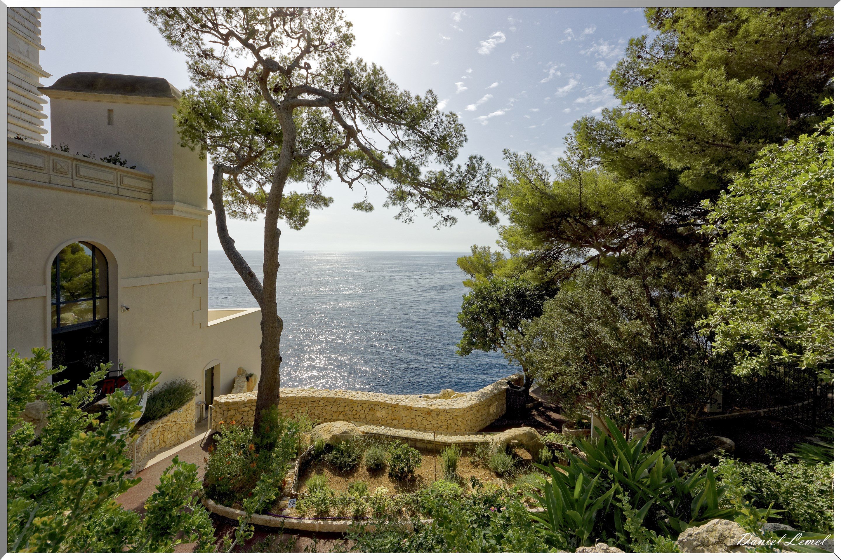 Musée Océanographique vu des Jardins de Saint-Martin