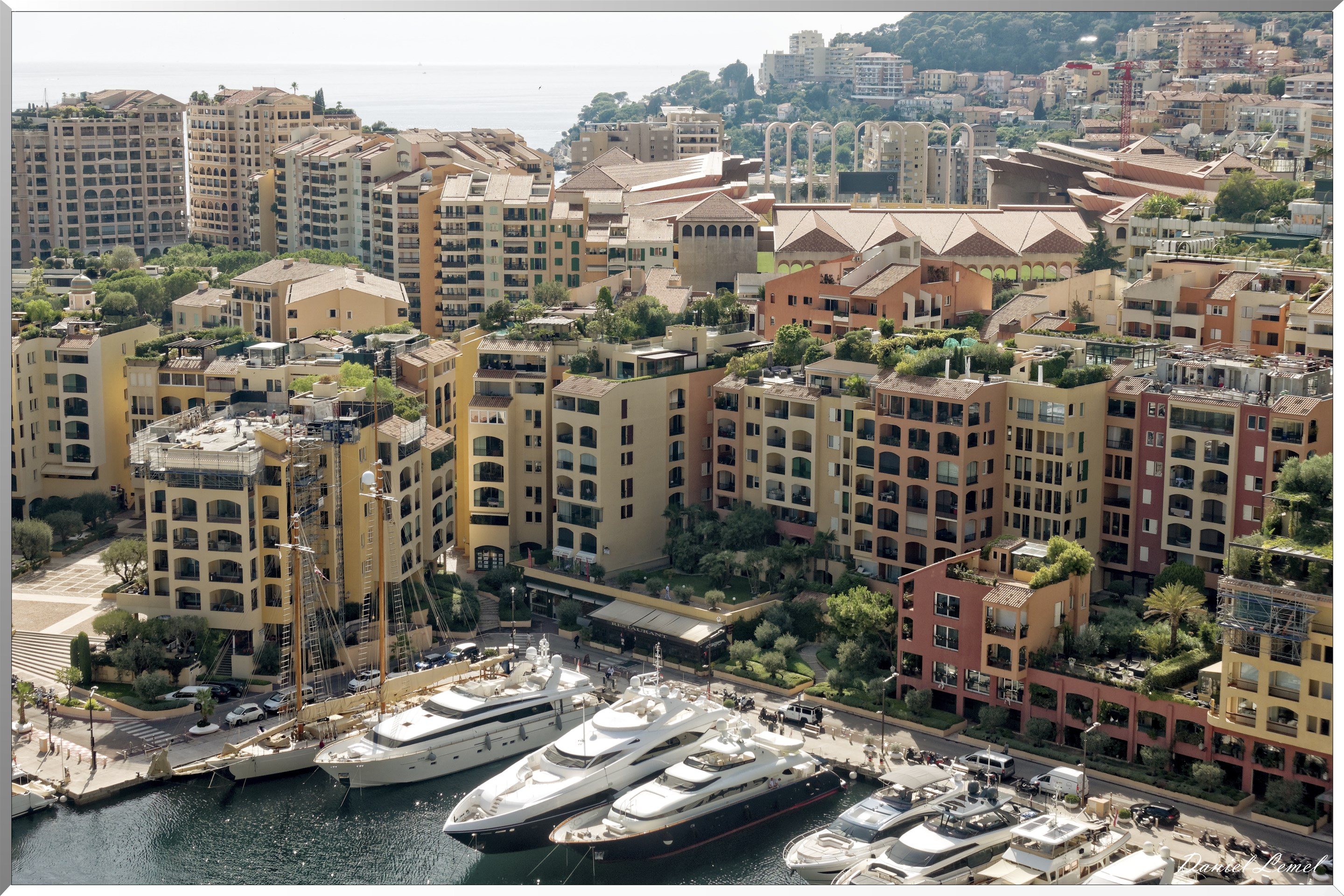 Vue de Monaco en 2019