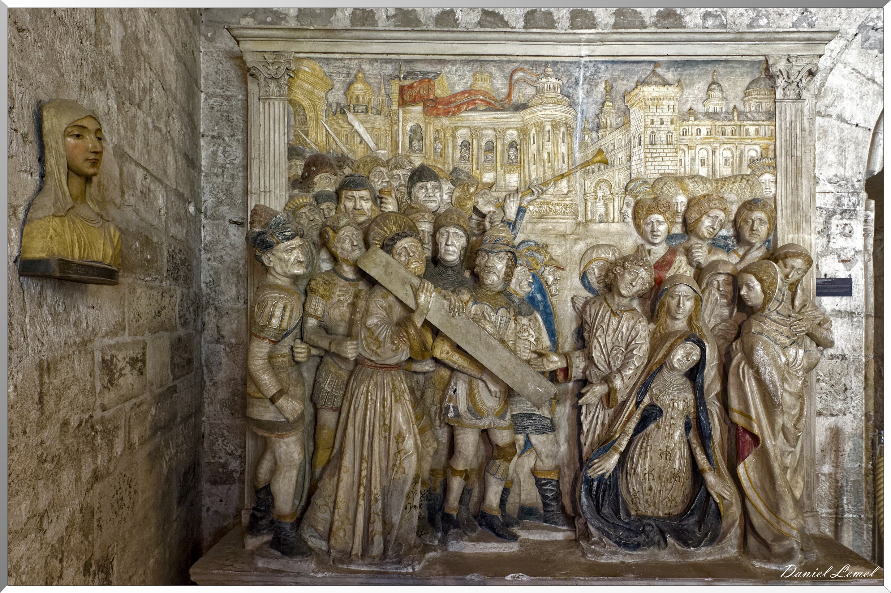 Bas relief - La passion du Christ
