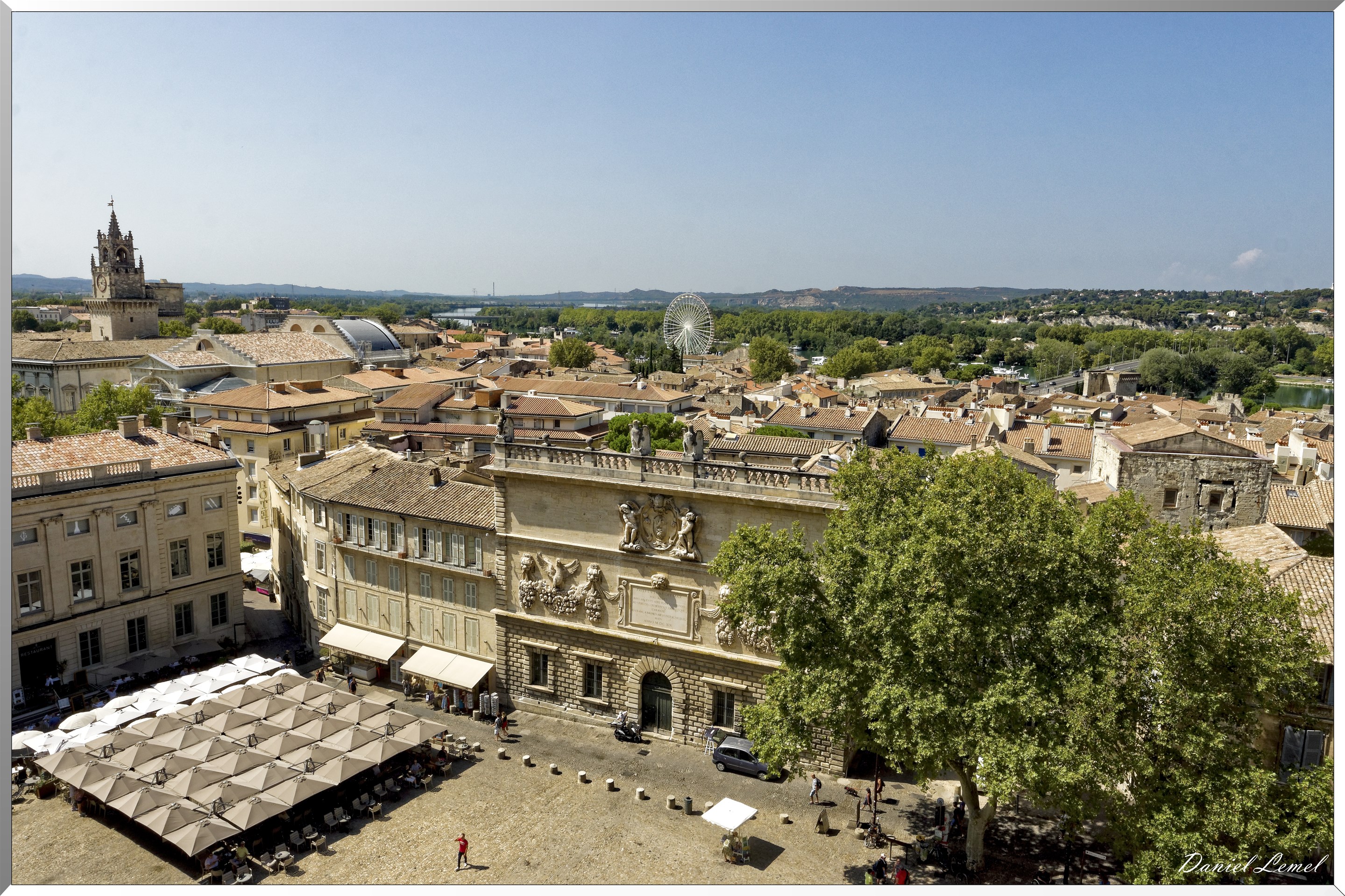 Vue sur Avignon