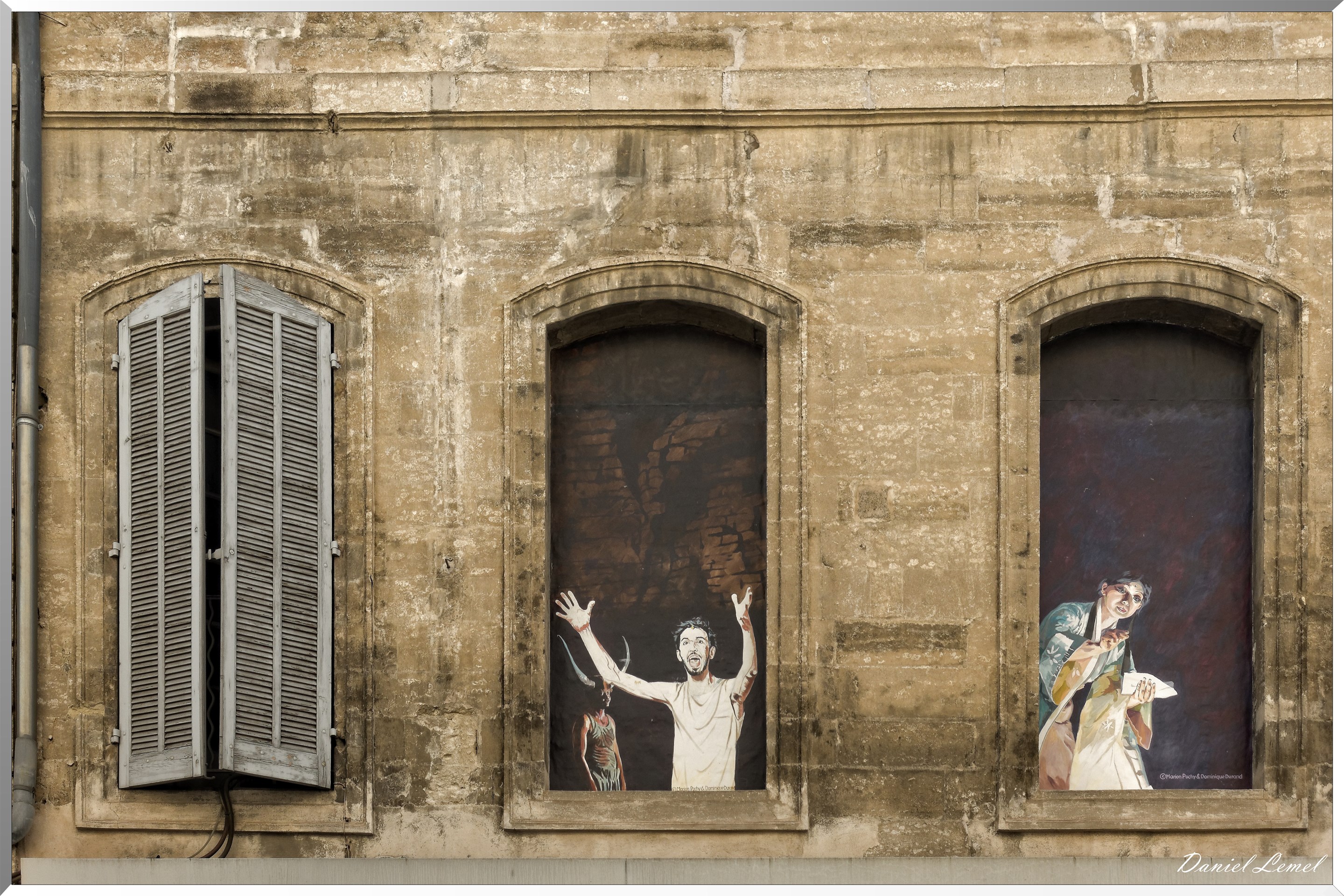 Fenêtres trompe l'œil