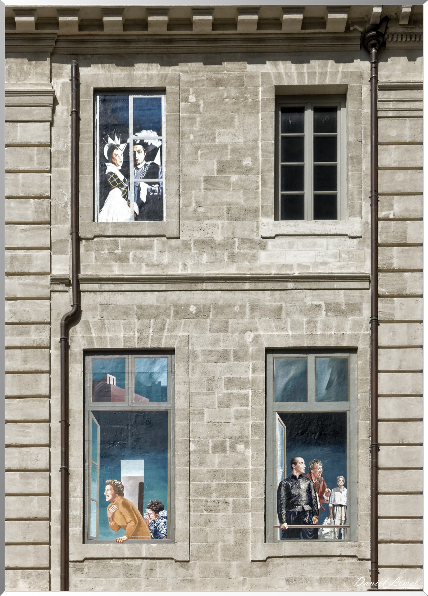 Fenêtres trompe l'œil