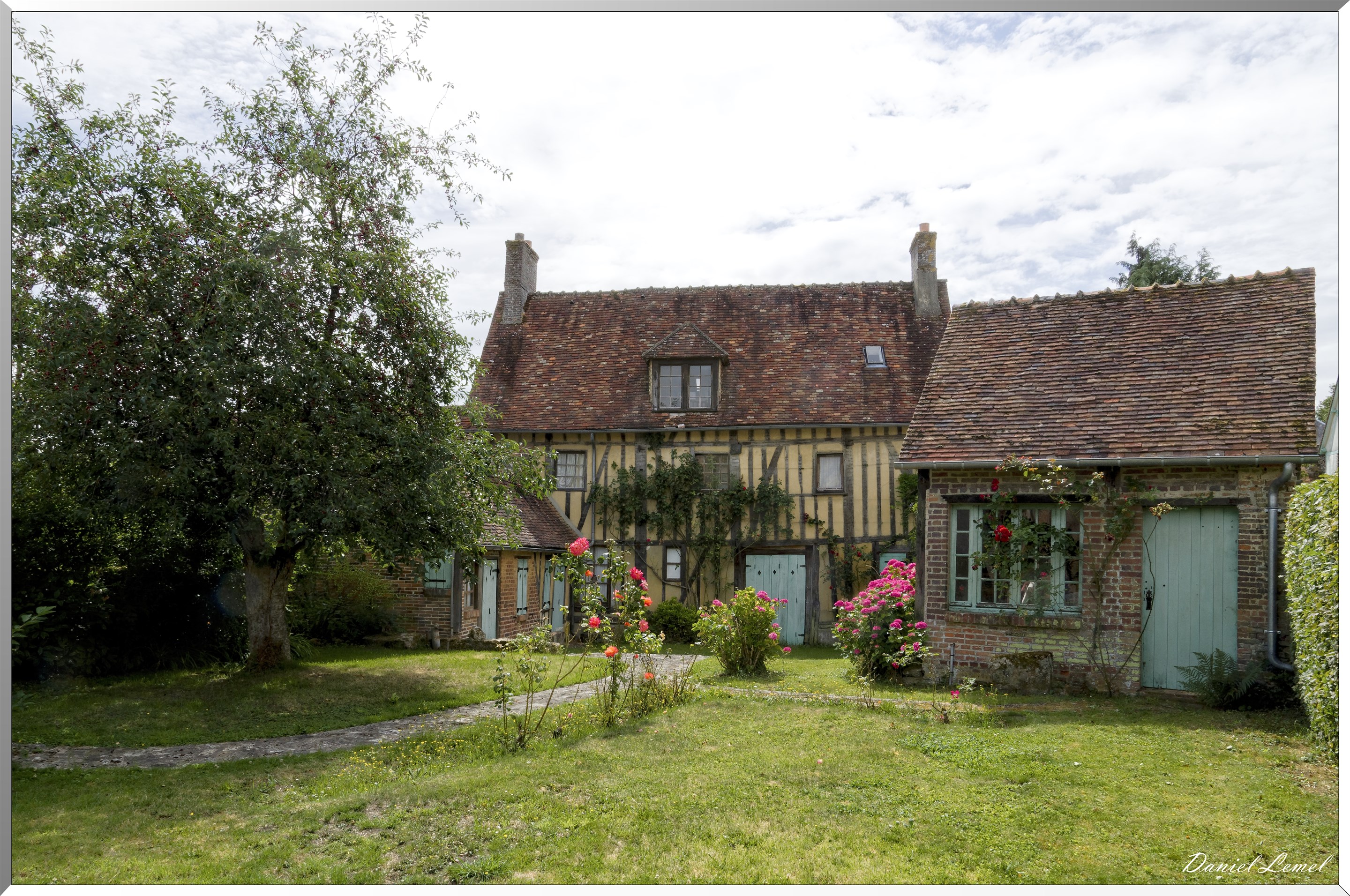 Maison en colombage