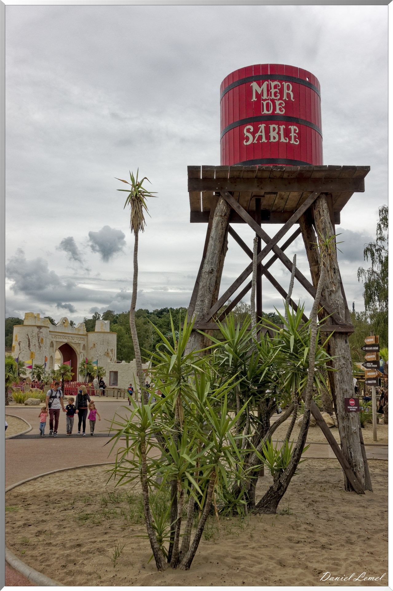 Réservoir de la mer de sable