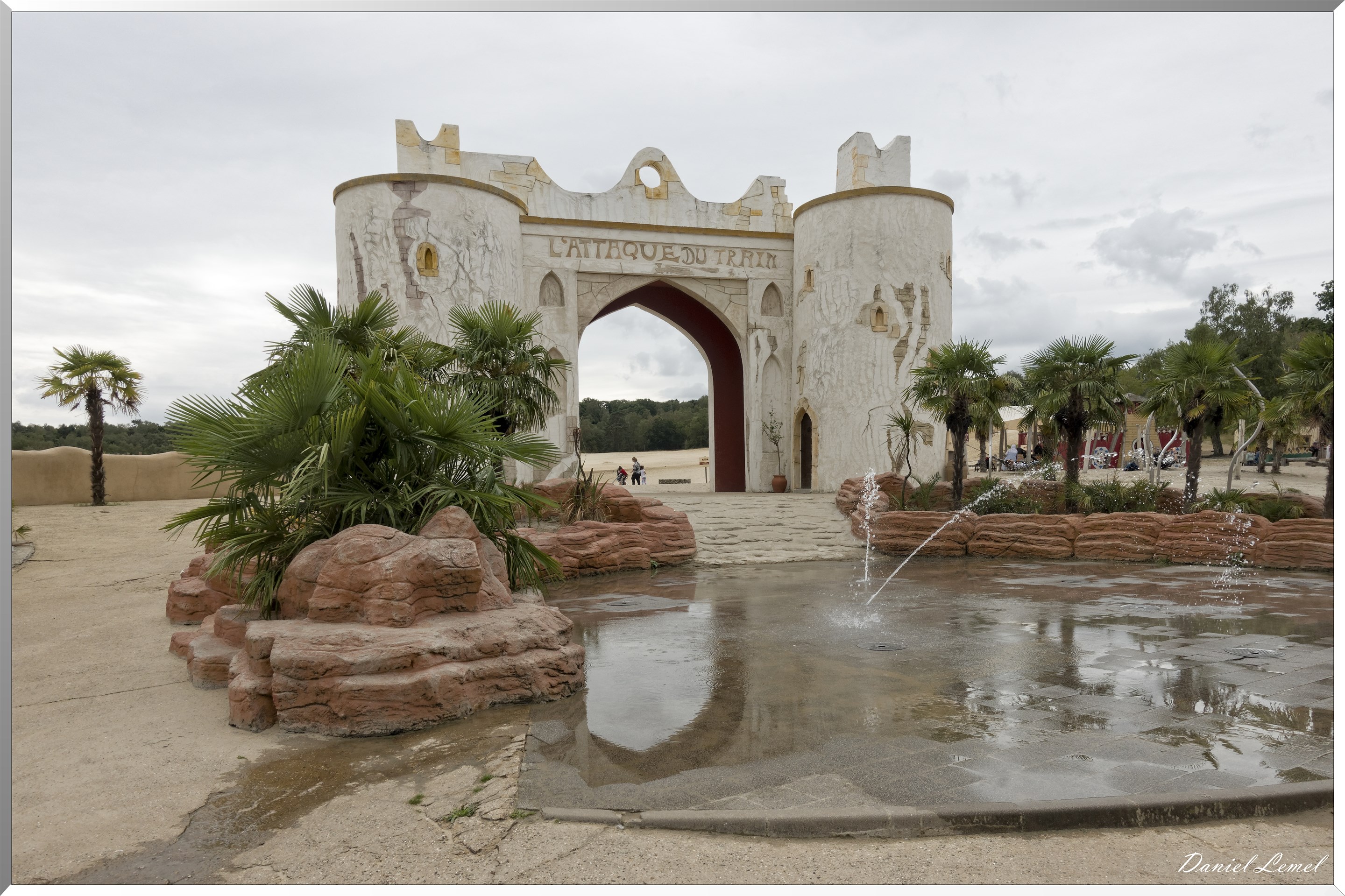 Entrée de l'attaque de train