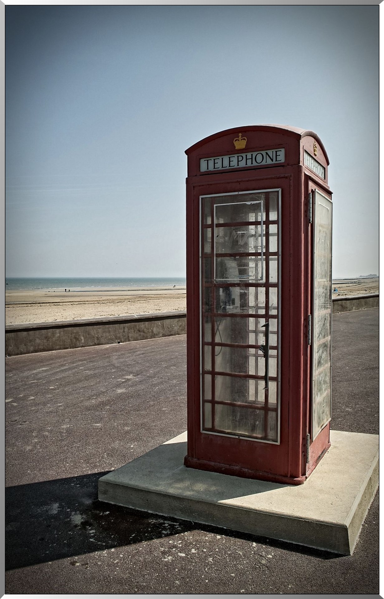 Cabine téléphonique Juno-Beach