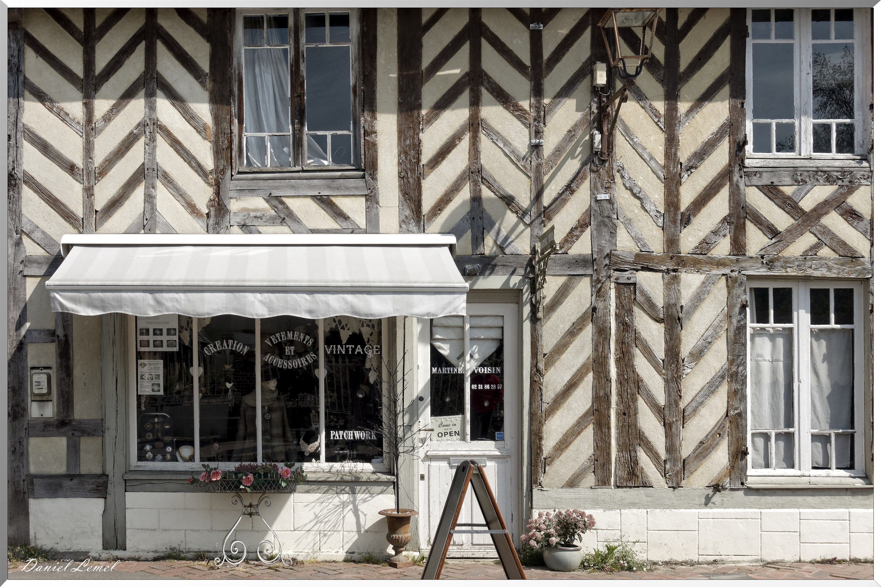 Façade en colombage