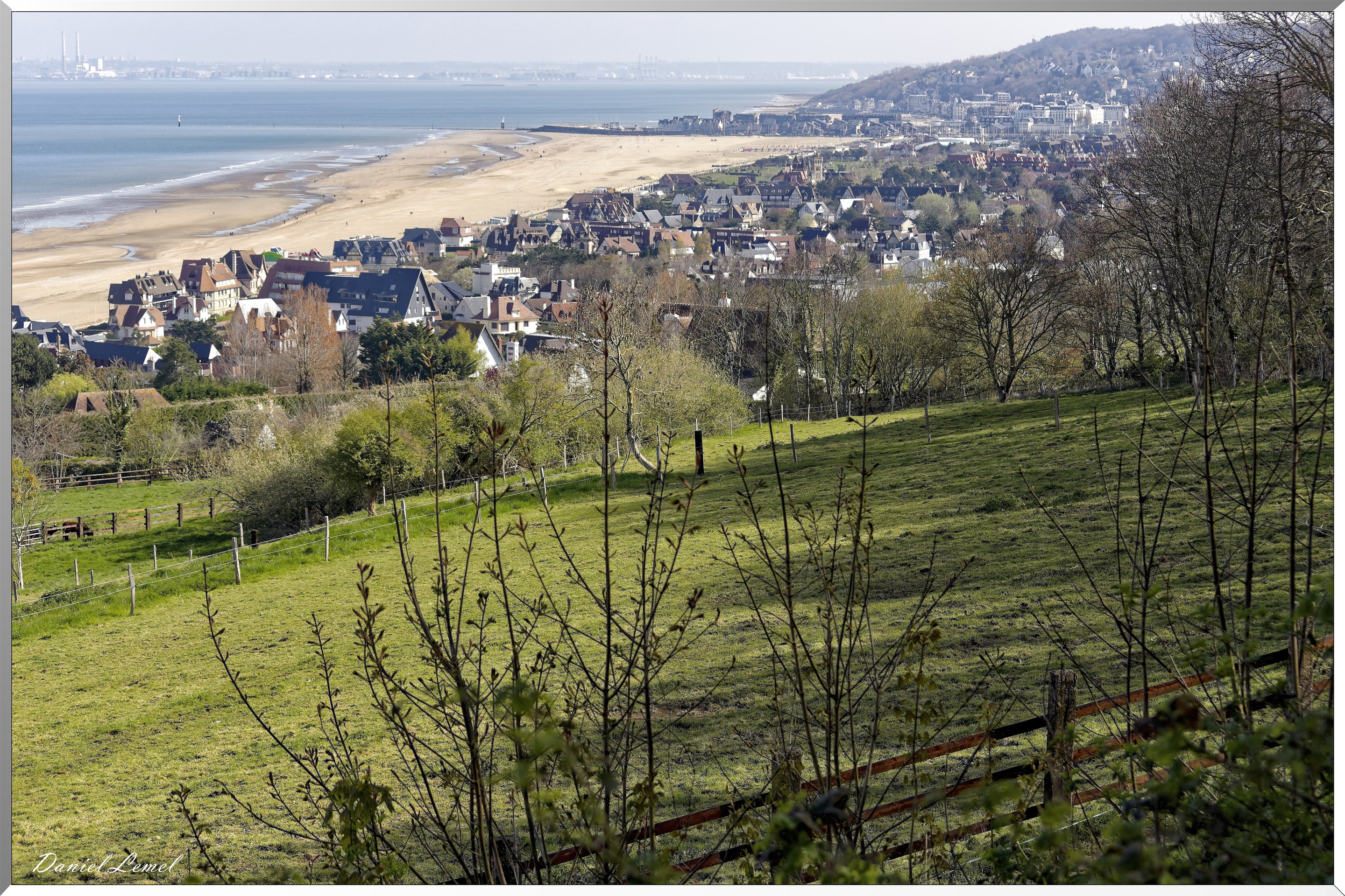 Vue sur Deauville