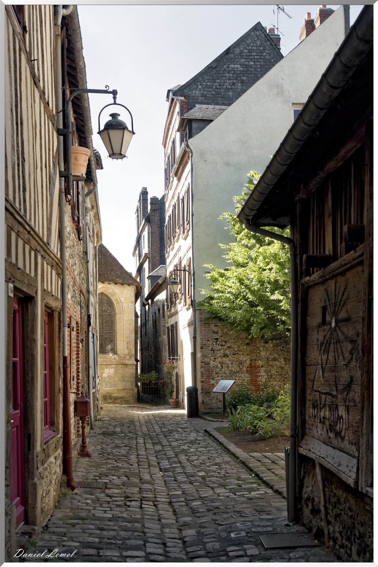 Une rue de Honfleur