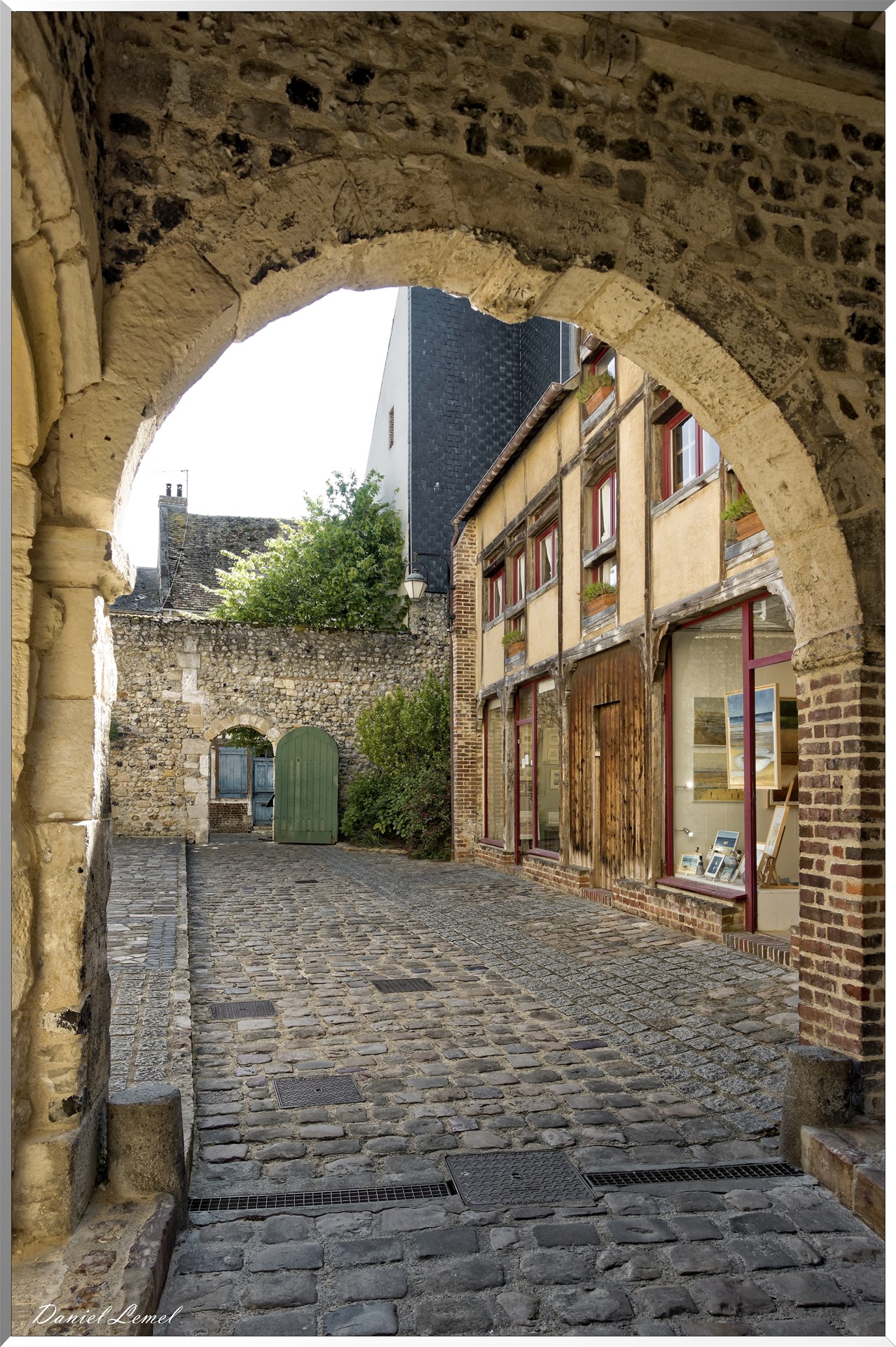 Une rue de Honfleur
