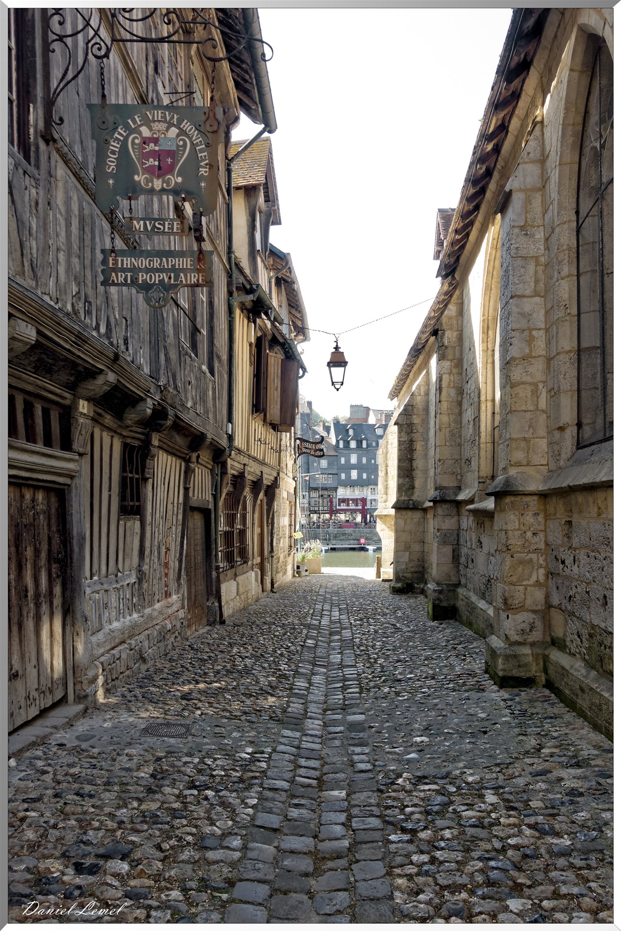 Une rue de Honfleur