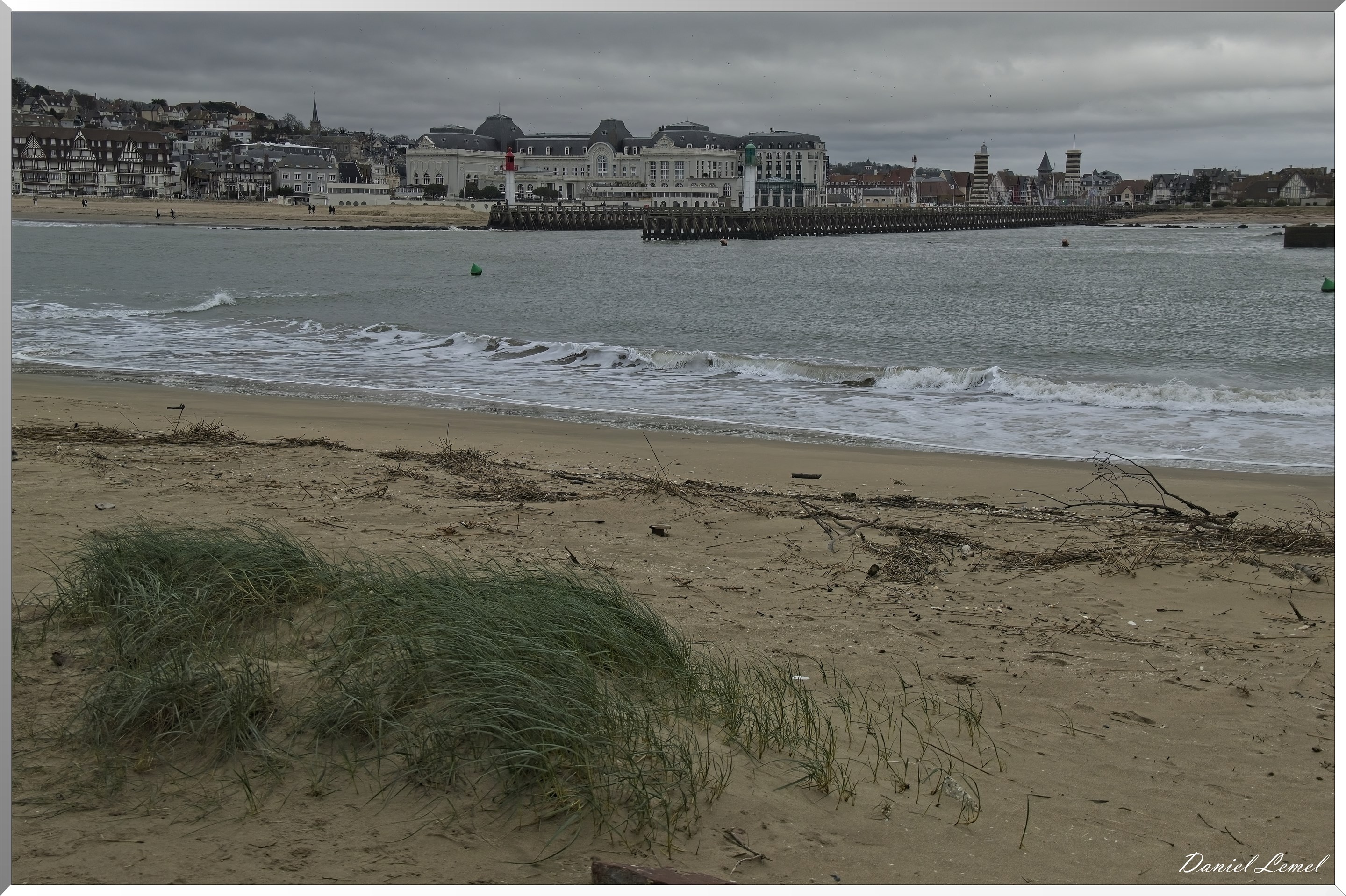 Vue sur le casino de Trouville