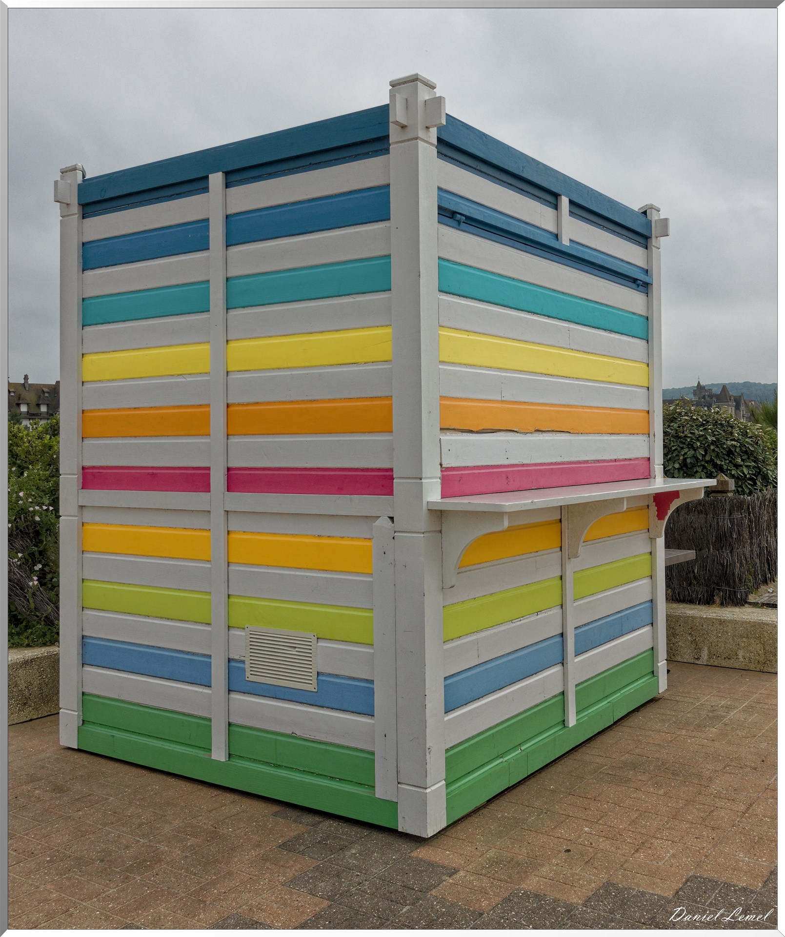 Barraque à crèpes fermée