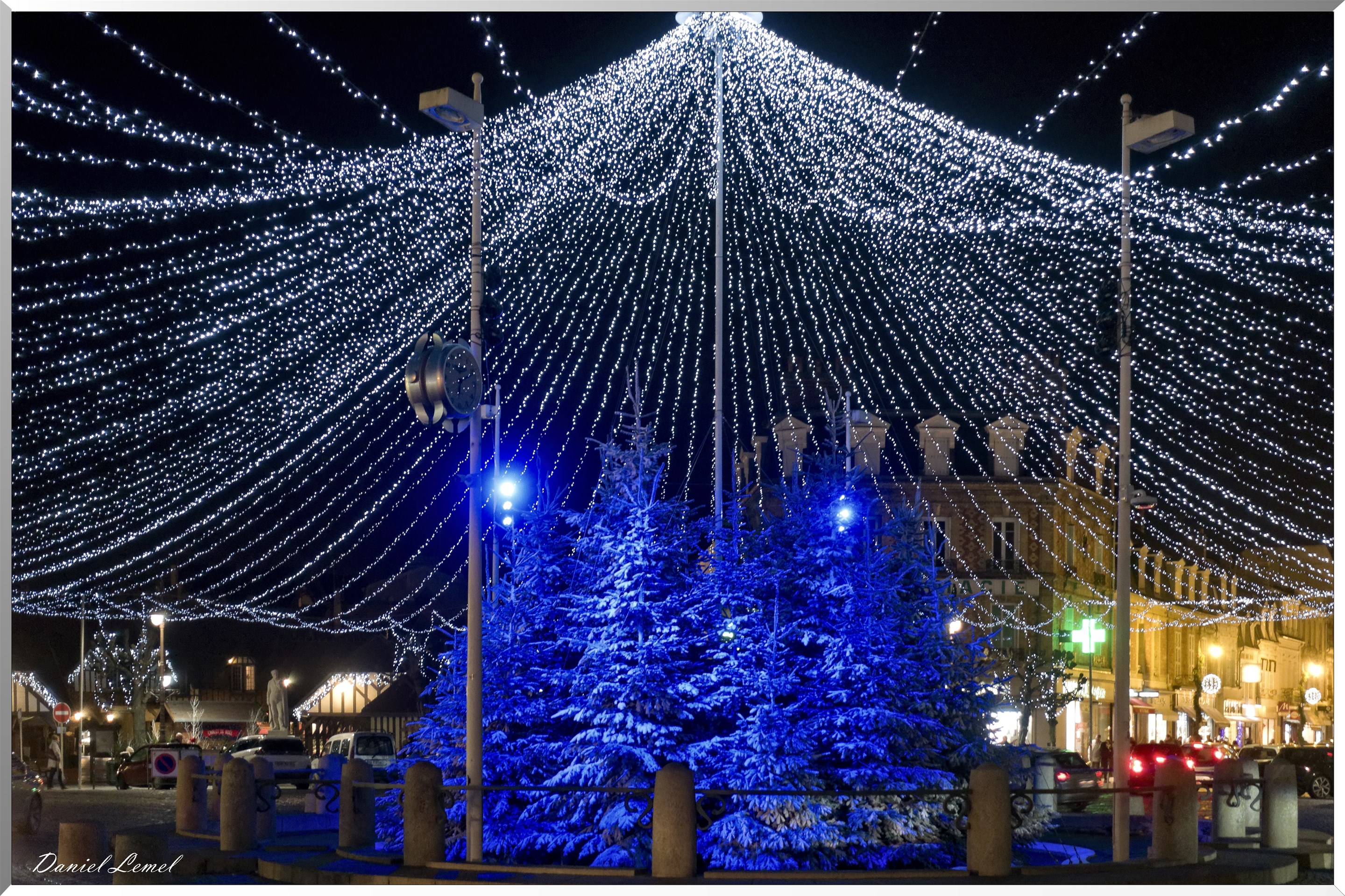 Illuminations de Noël Deauville