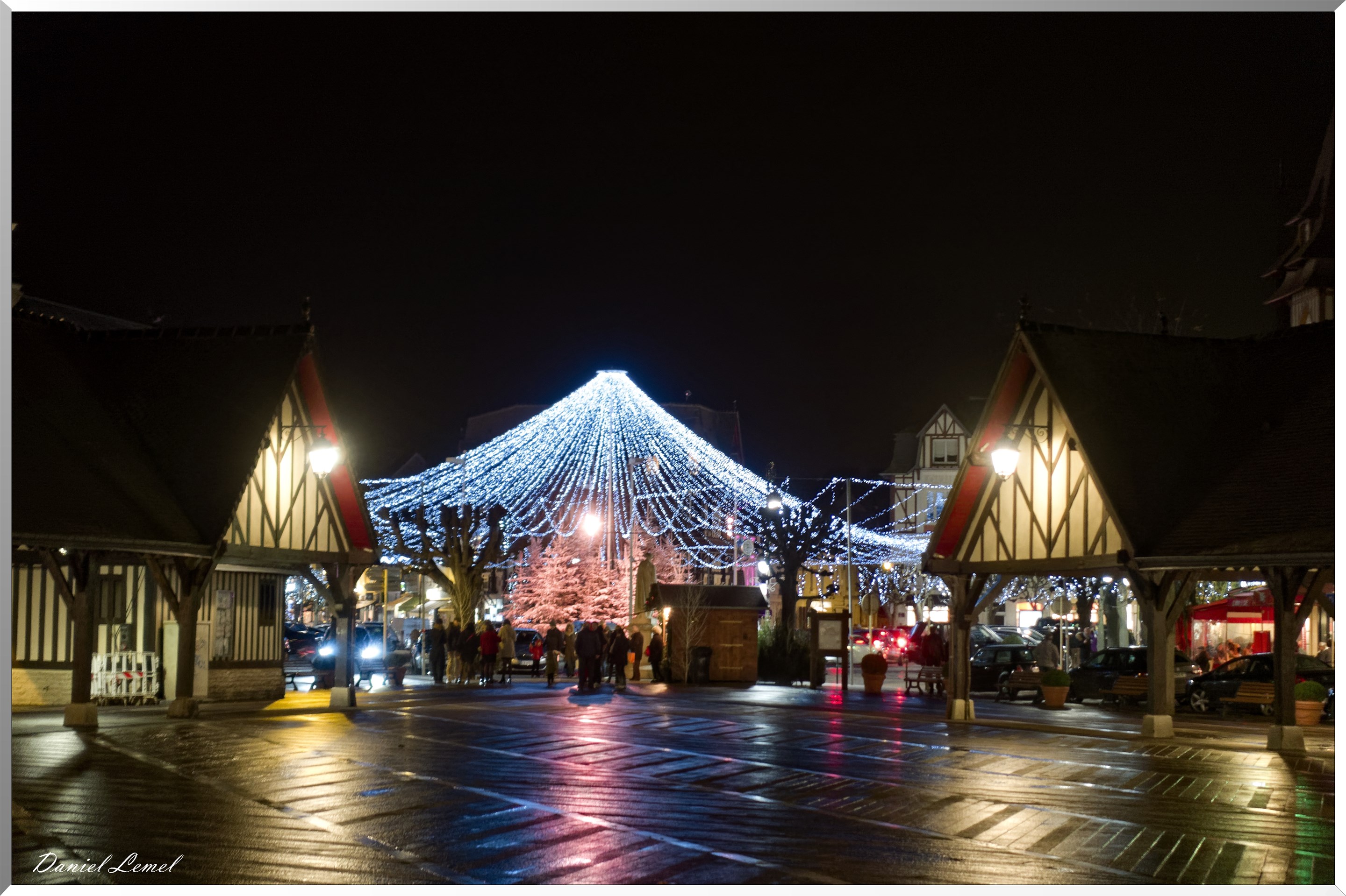 Illuminations de Noël Deauville