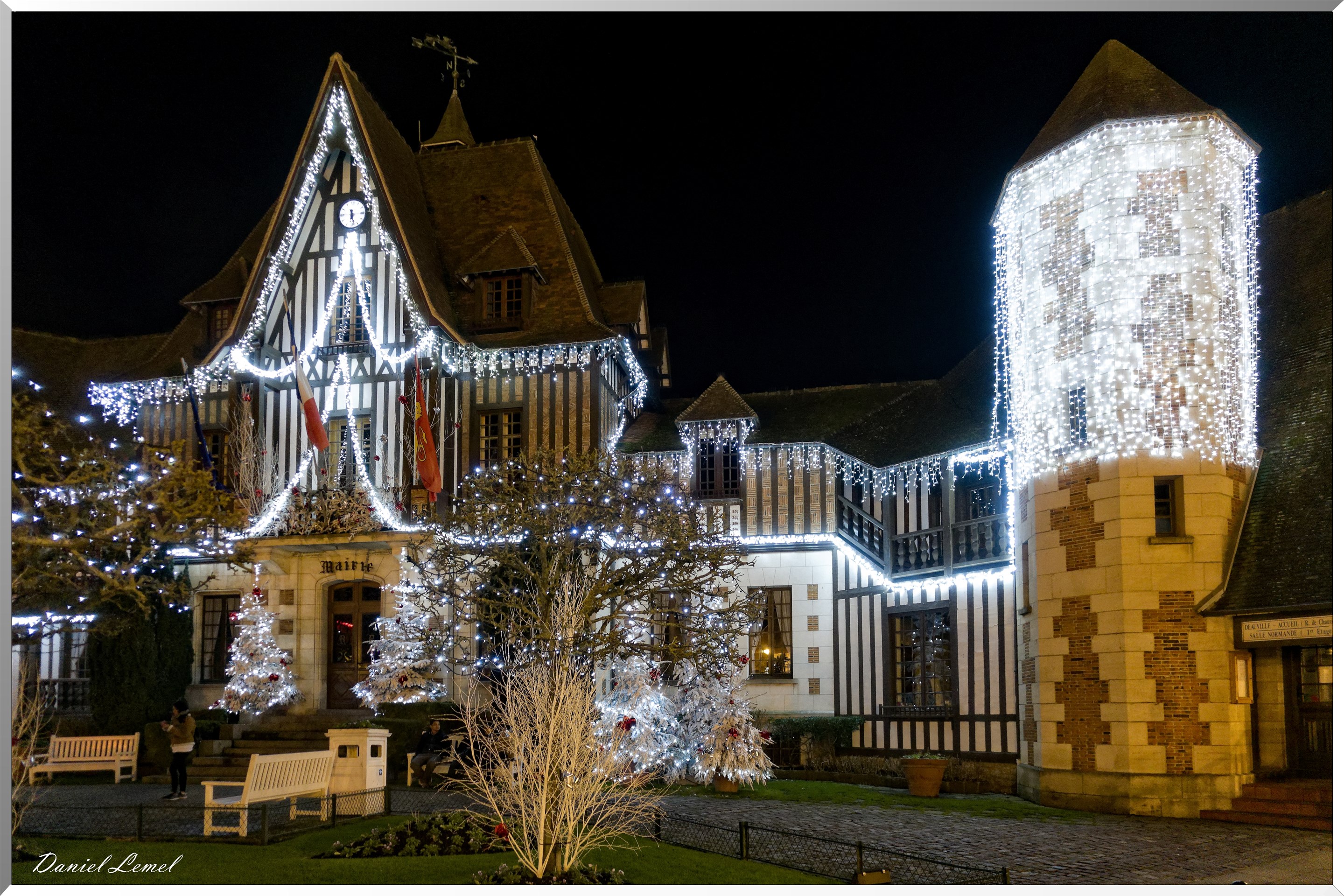 Illuminations de Noël Deauville