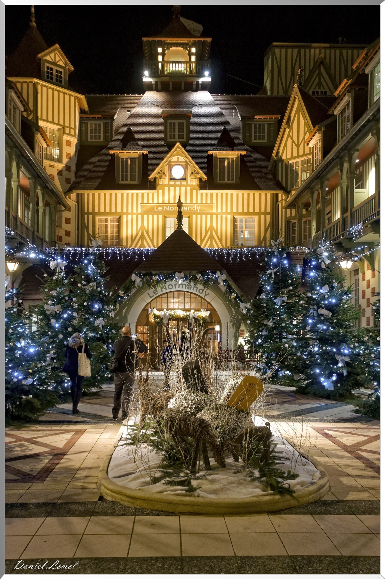 Illuminations de Noël Deauville