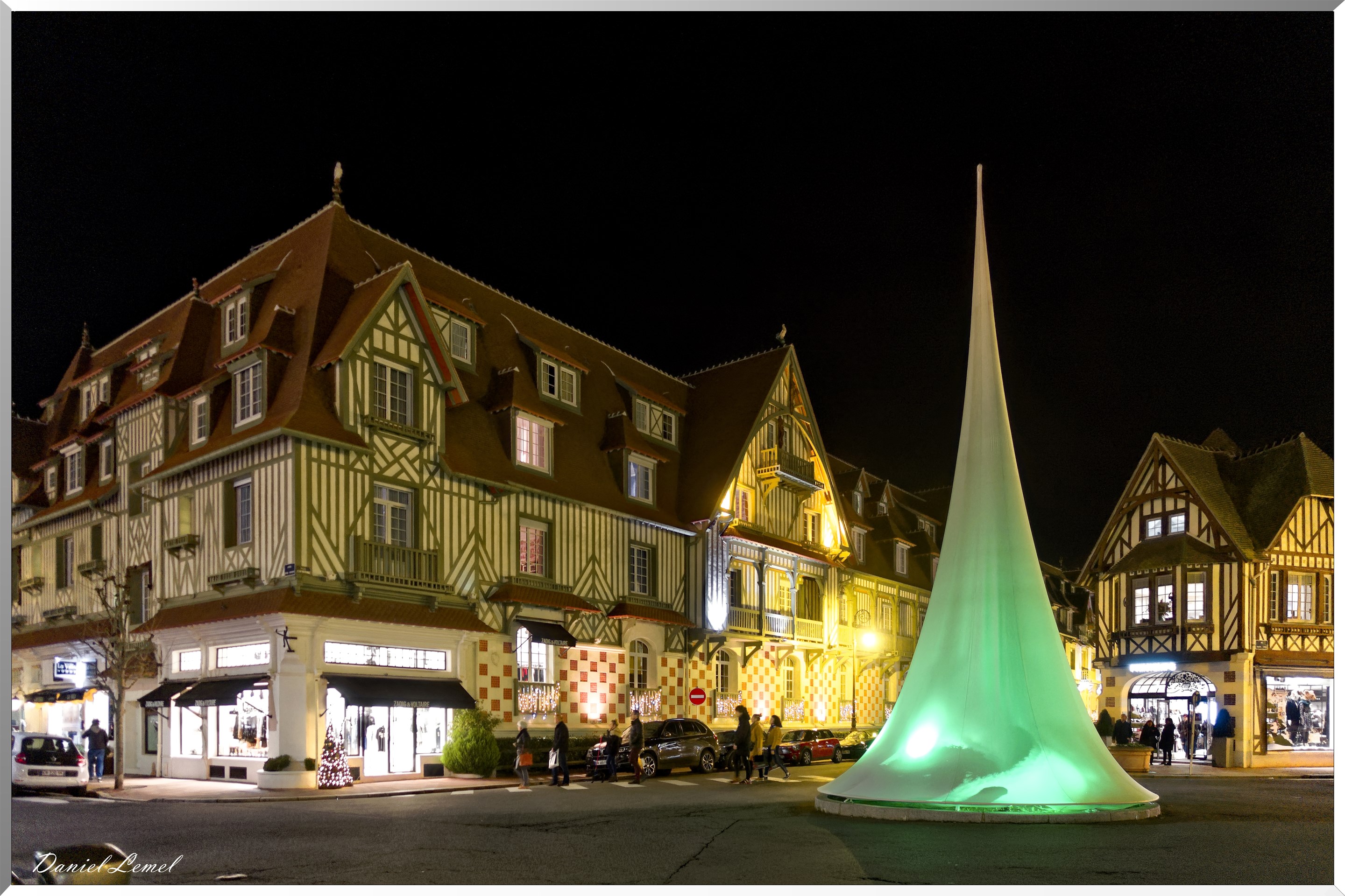 Illuminations de Noël Deauville