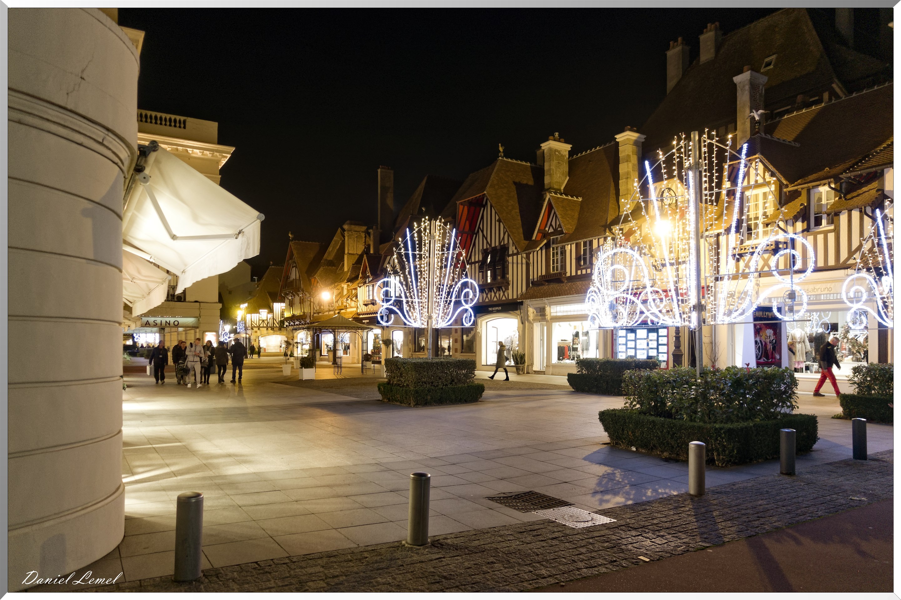 Illuminations de Noël Deauville