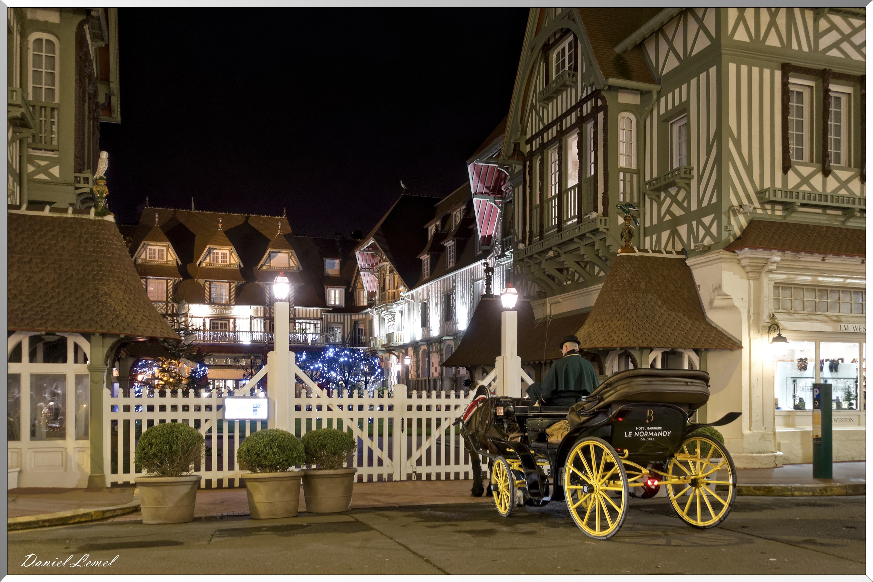 Illuminations de Noël Deauville