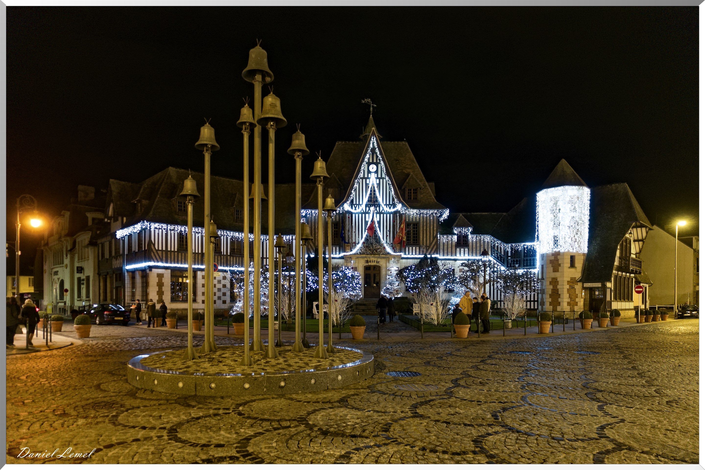 Illuminations de Noël Deauville