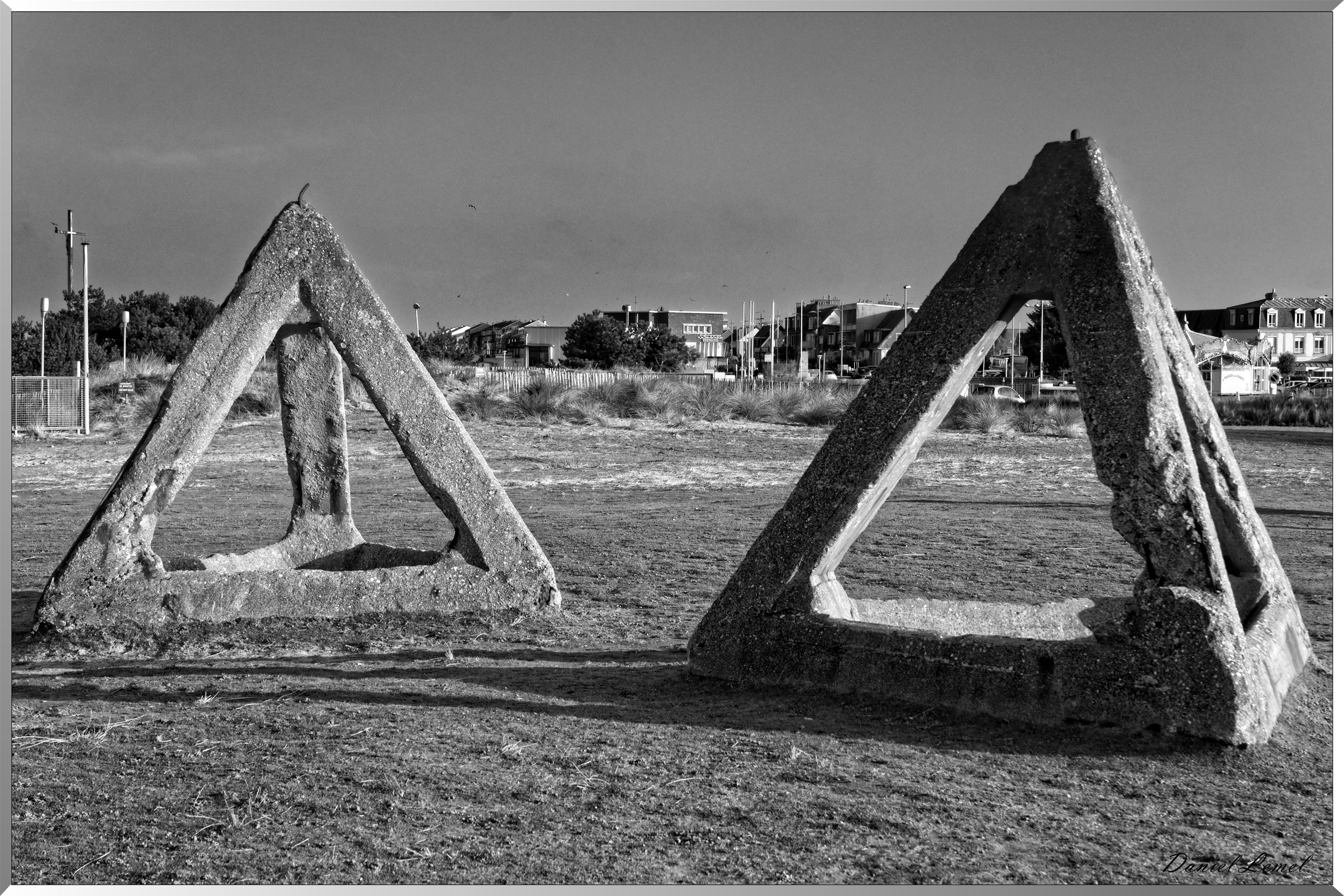 Tétraèdres du Parc Juno