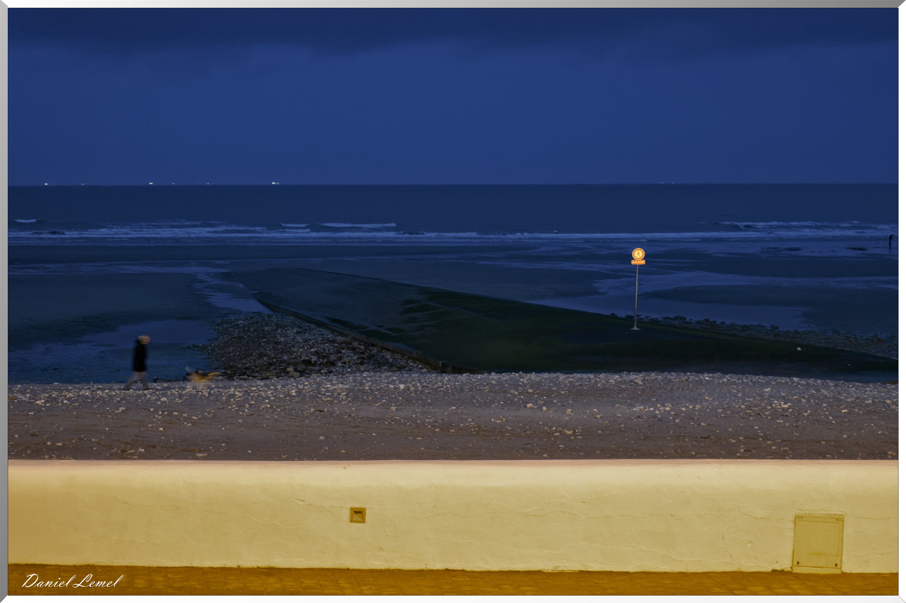 Plage la nuit