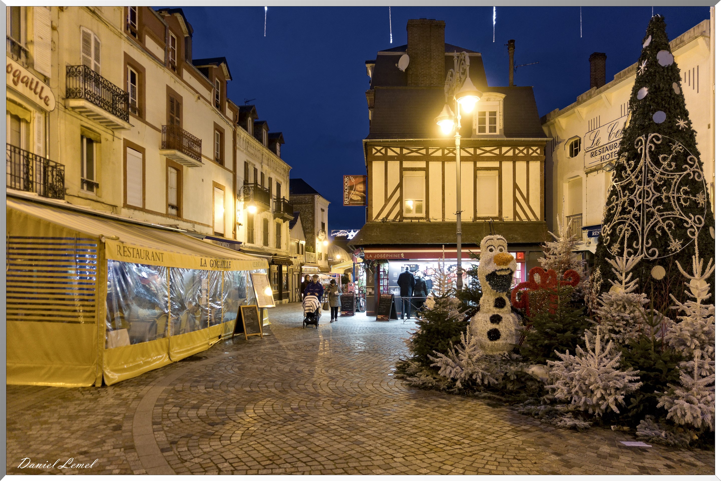 Centre ville la nuit