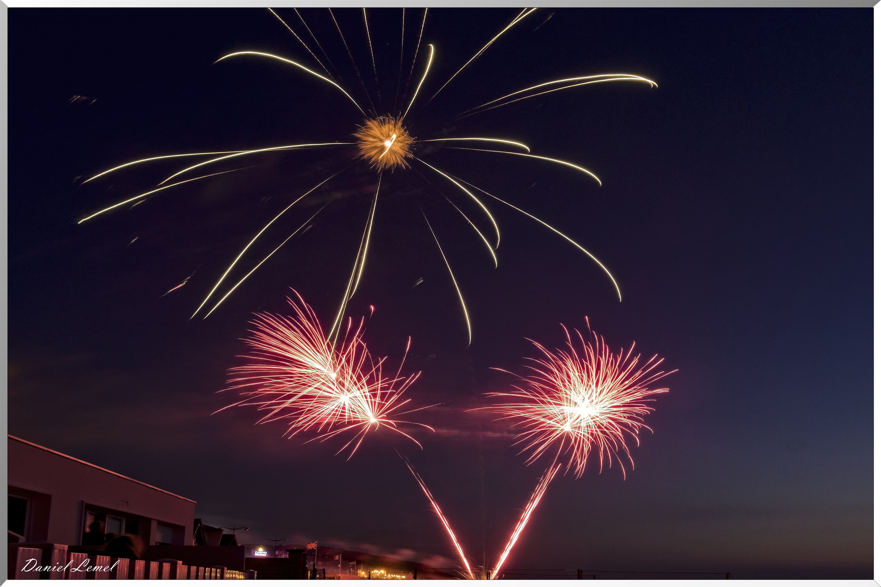 Feux d'artifices - 13 juillet 2019