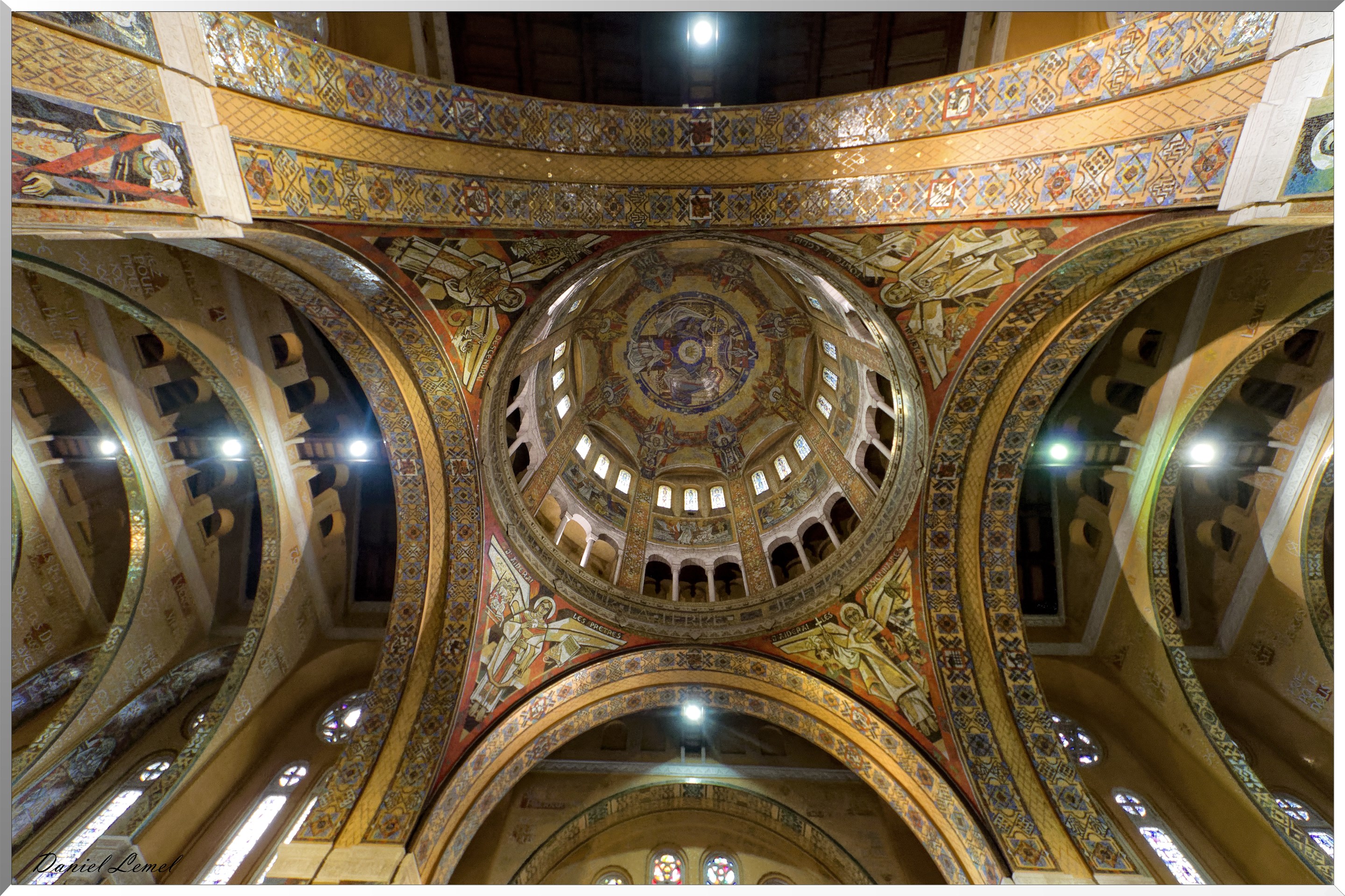 Mosaïques de la coupole