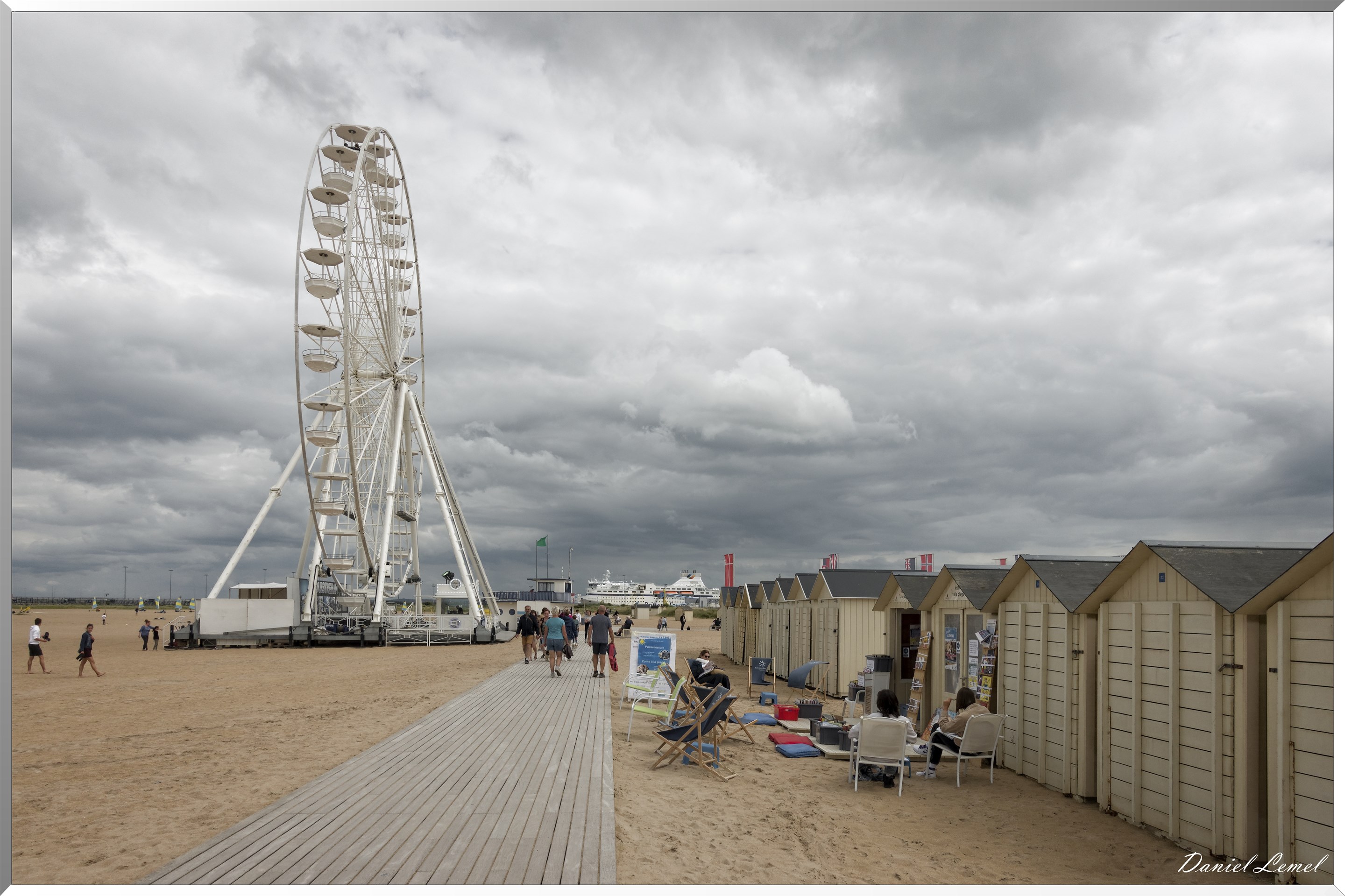 La grande roue et pause lecture