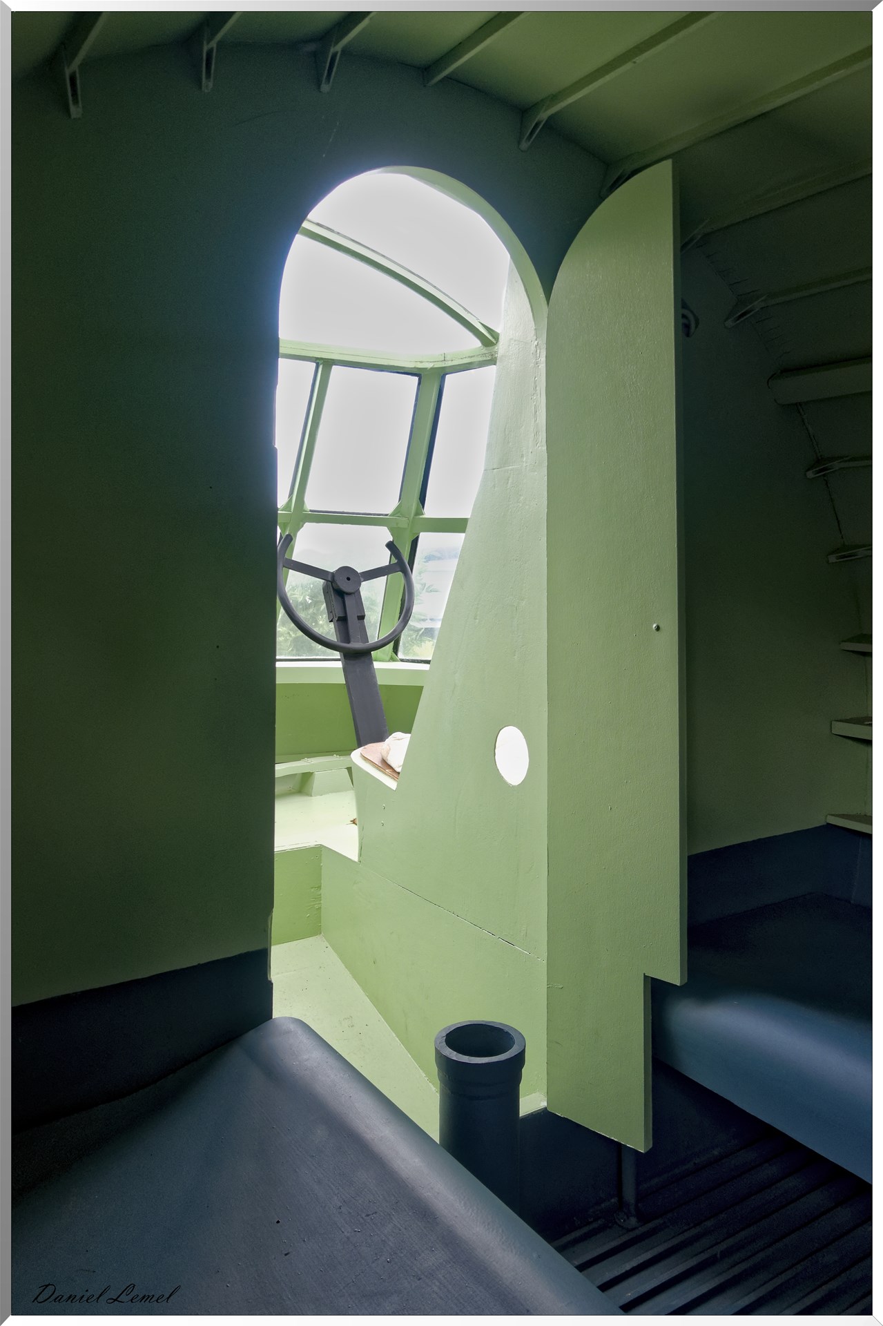 Le planeur Horsa - Poste de pilotage