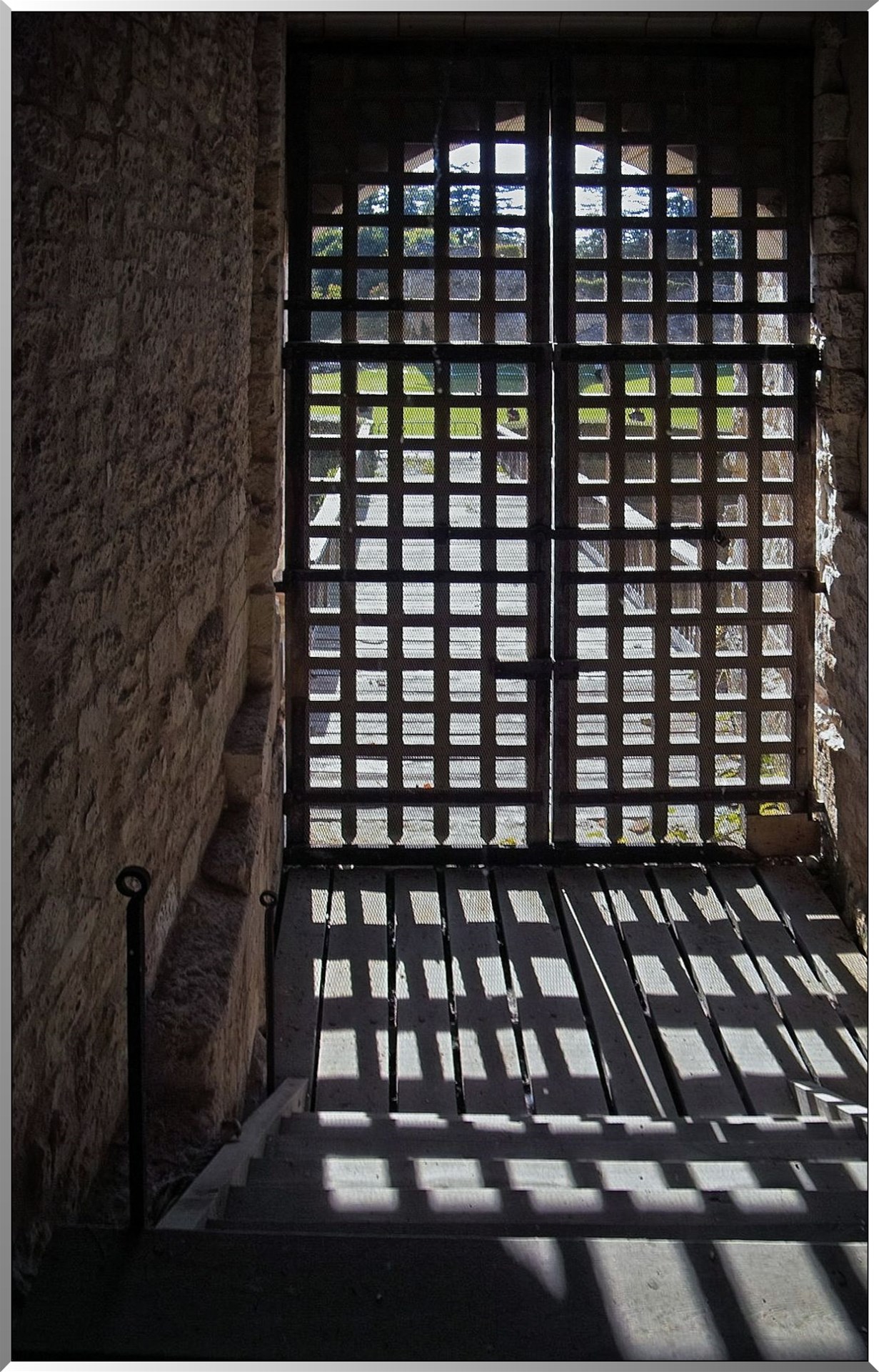 Porte entrée du château