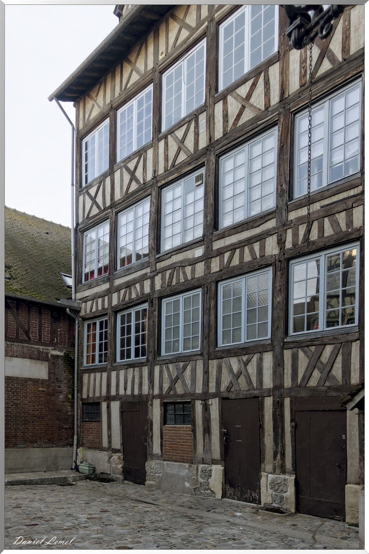 Façade de maisons anciennes