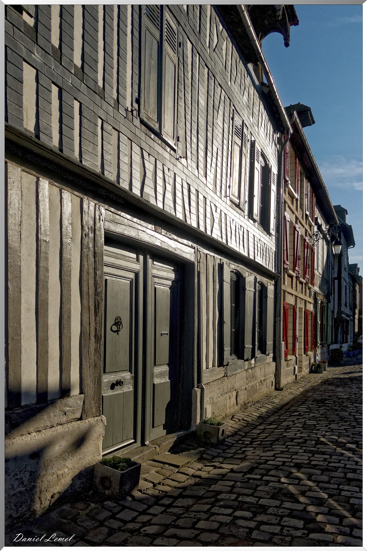 Façade de maisons anciennes