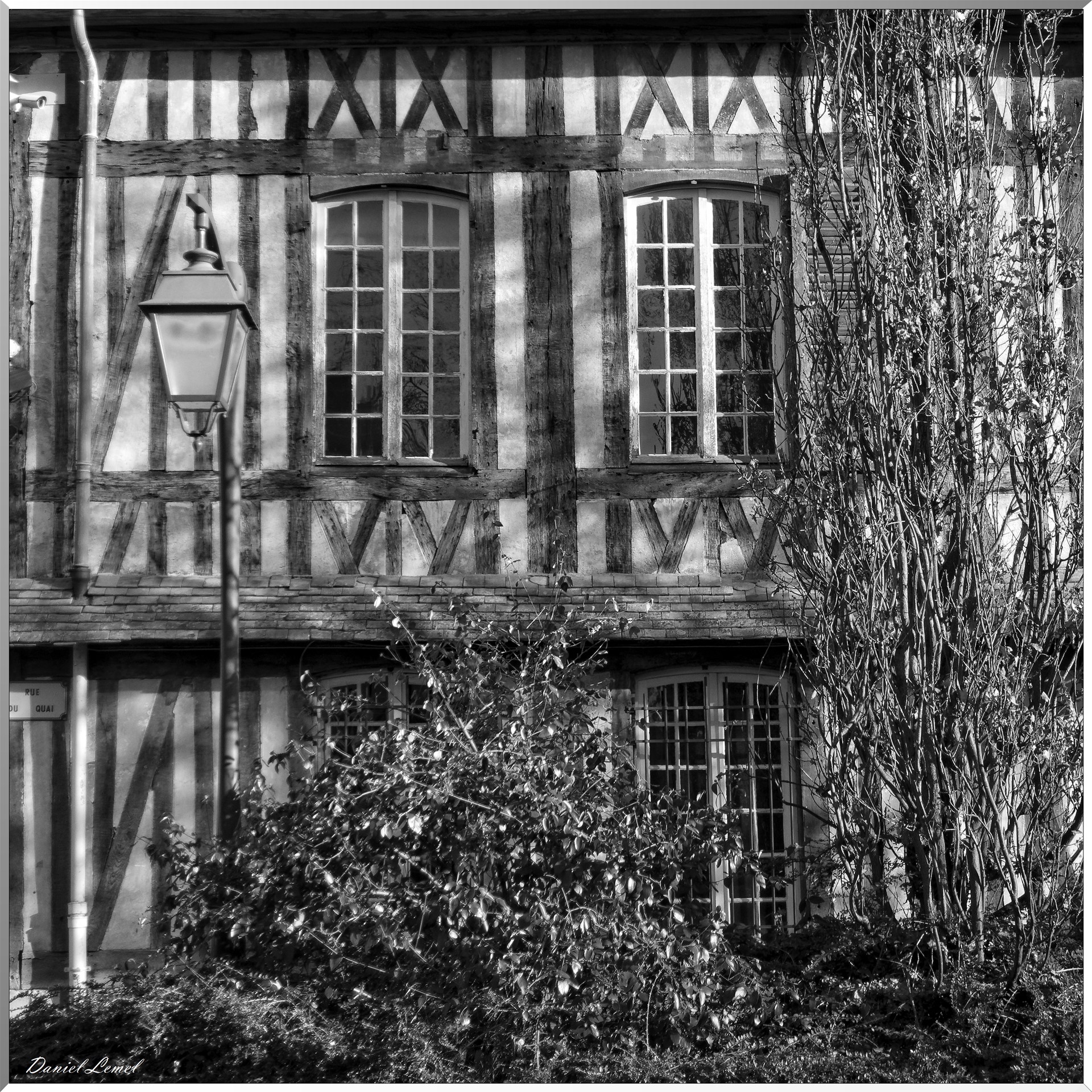 Façade de maisons anciennes