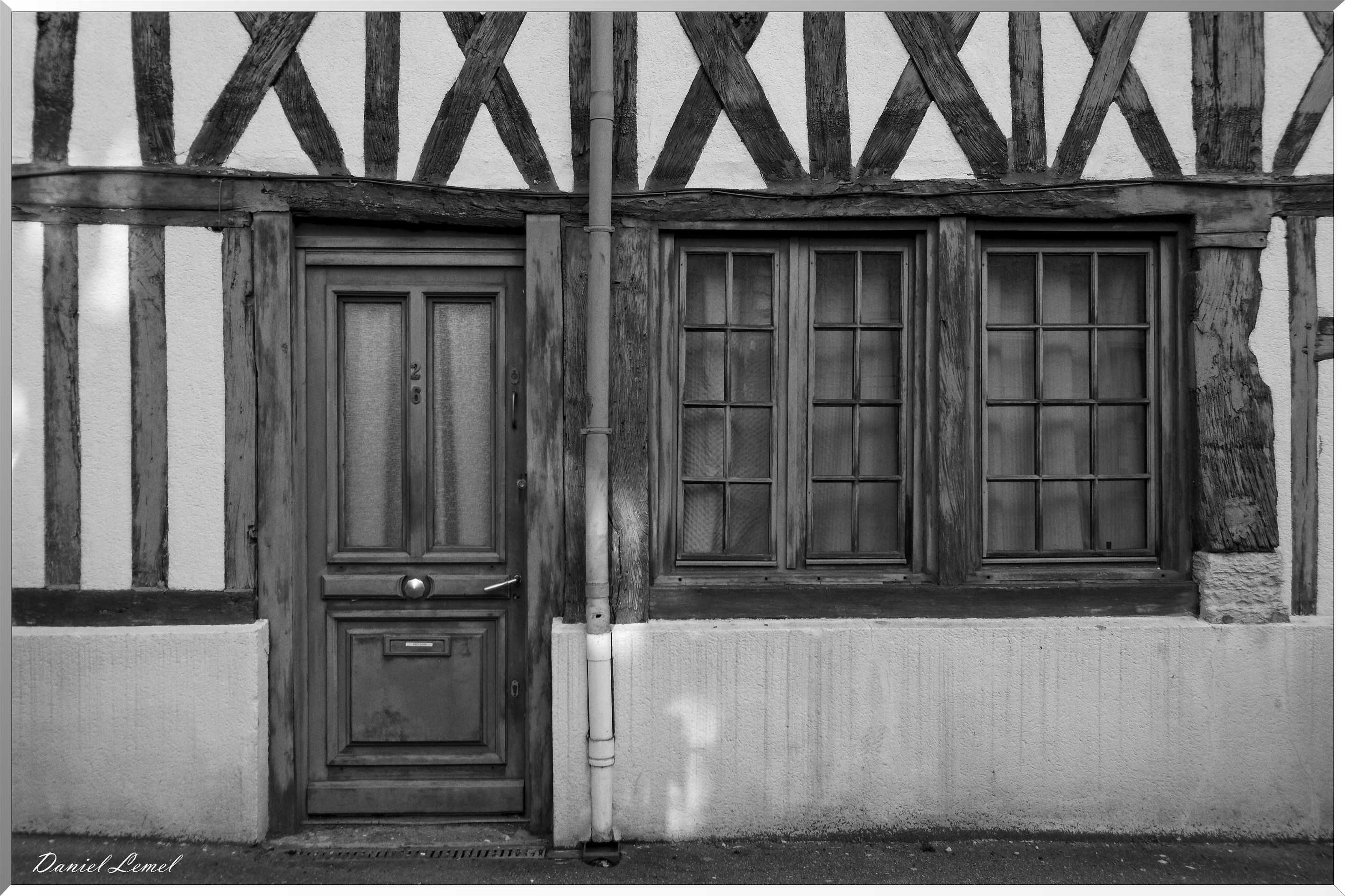 Façade de maisons anciennes