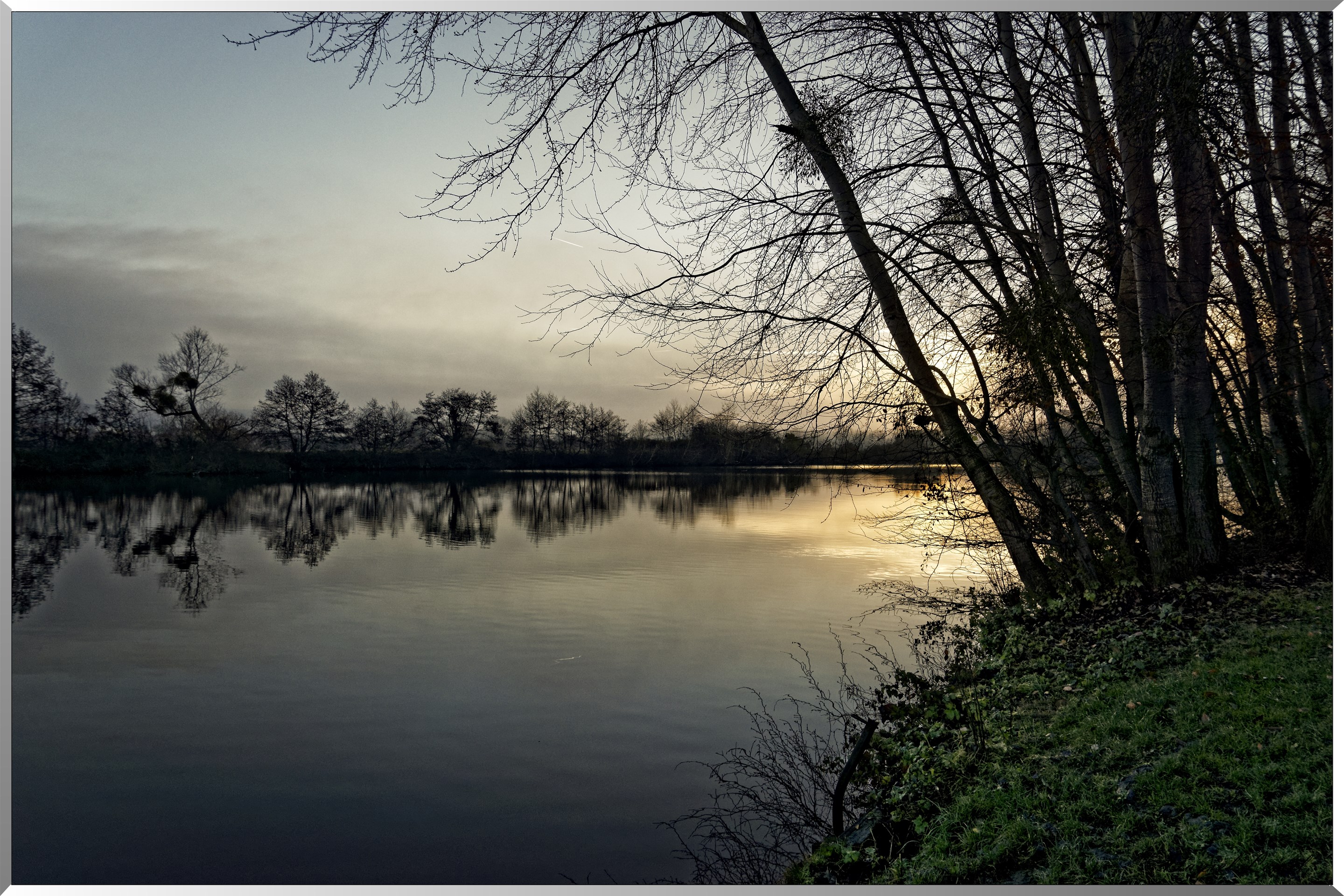 Bord de Seine le matin