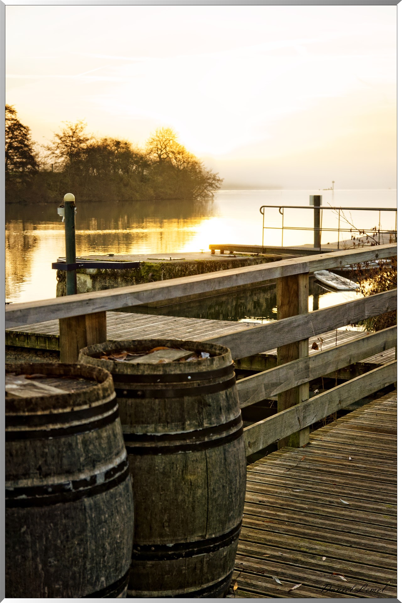 Bord de Seine le matin