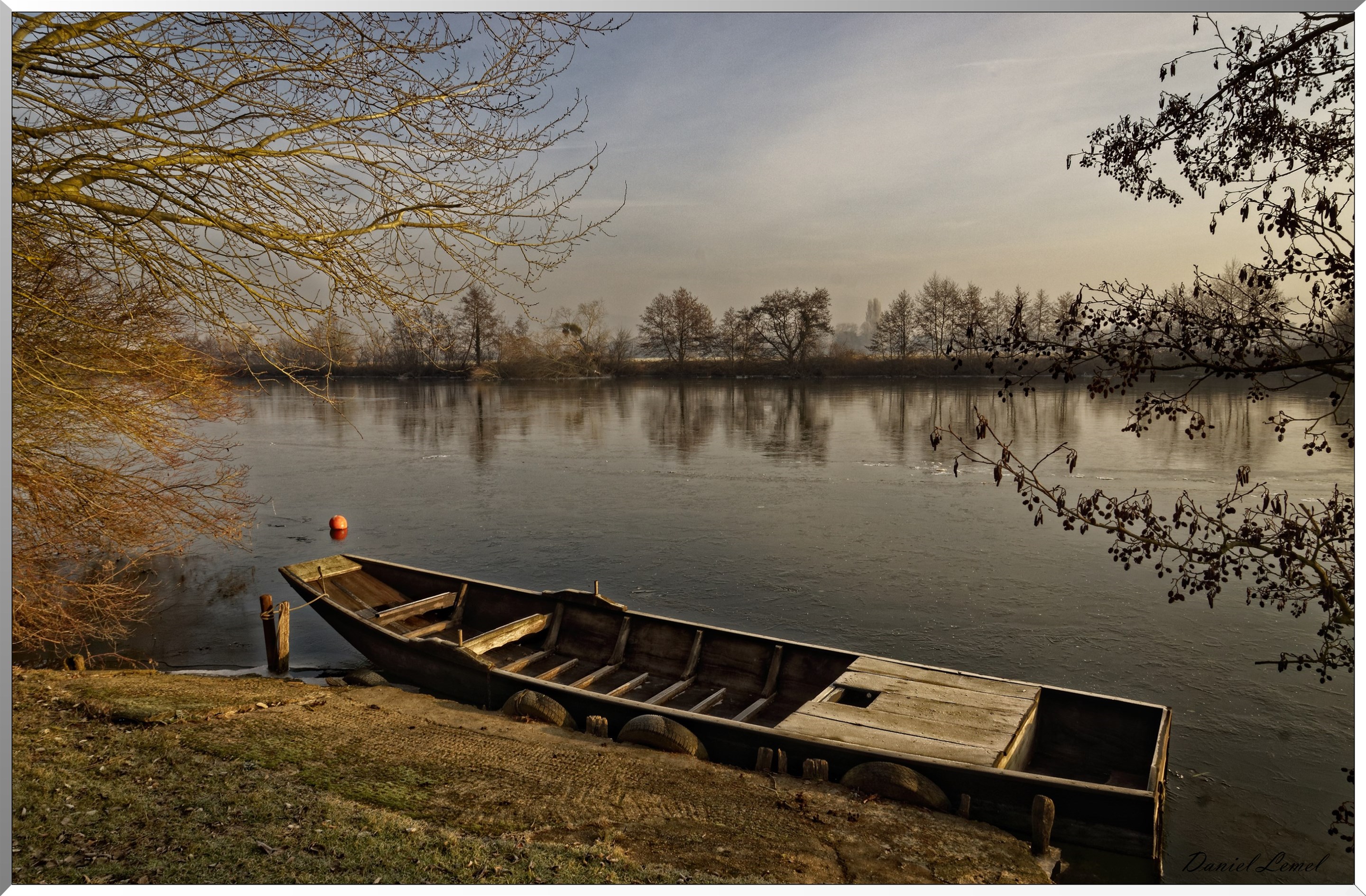 Bord de Seine le matin
